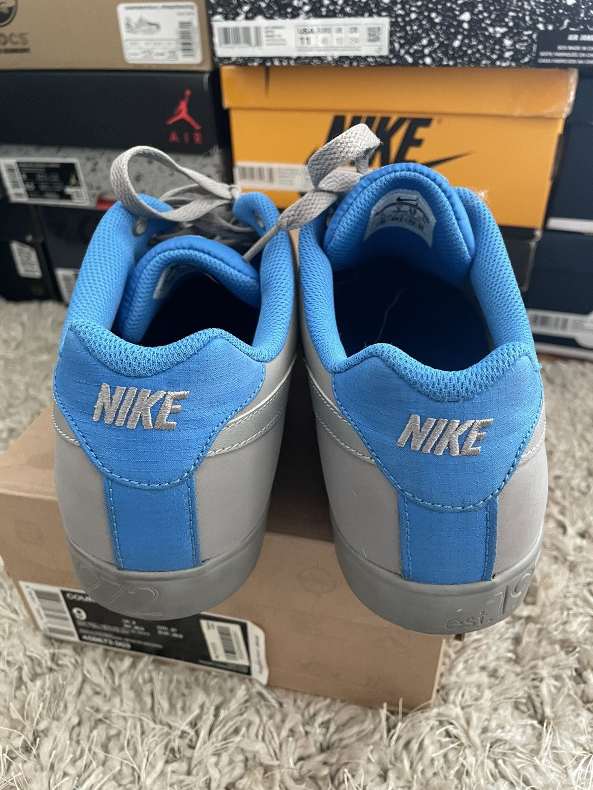 Nike Nike Court Tour Grey/Blue Size US 9 / EU 42 - 6 Thumbnail