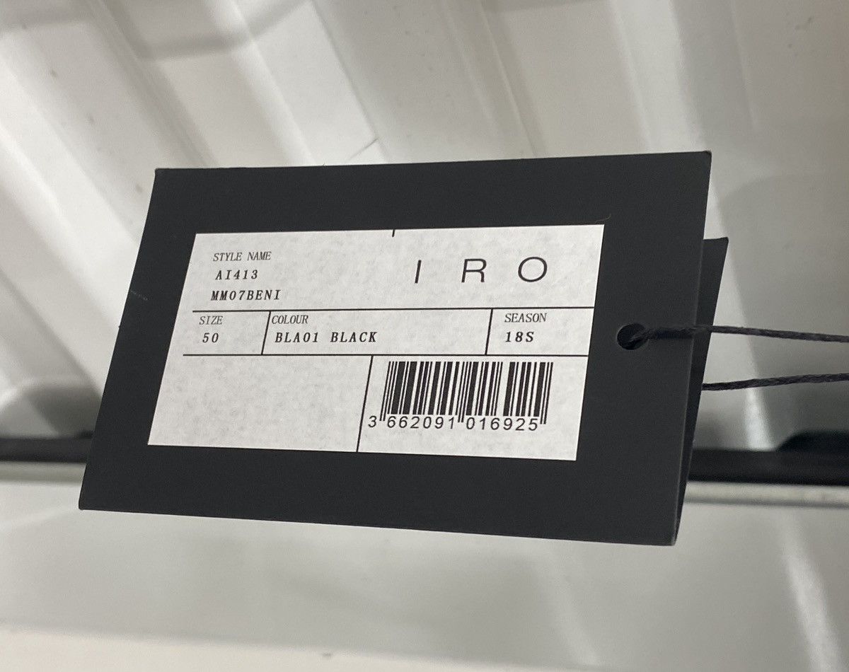 Iro NWT Iro Black Wool Blazer Size 40R - 5 Thumbnail