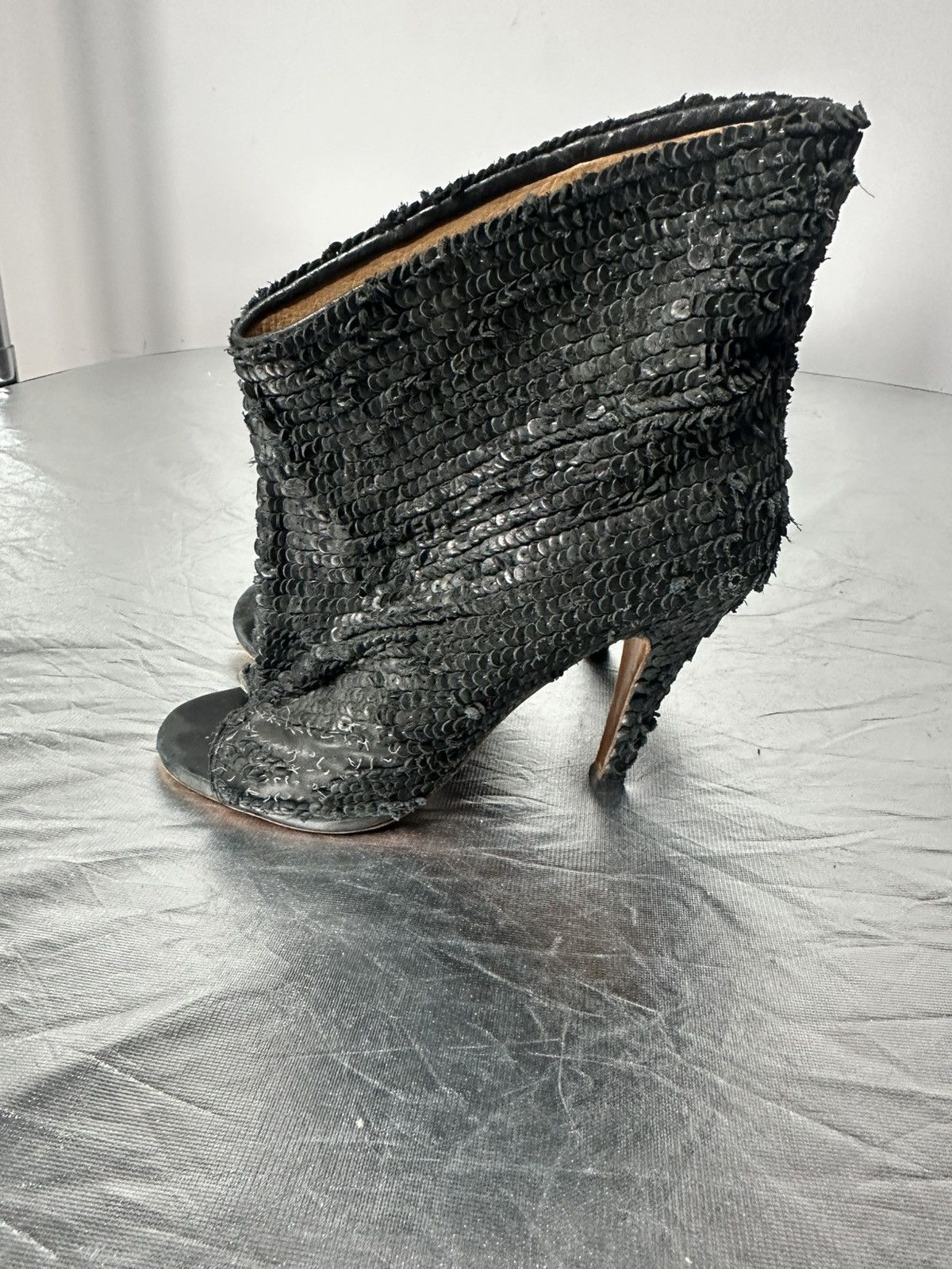 Maison Margiela Unique leather boots Size US 8 / IT 38 - 1 Thumbnail