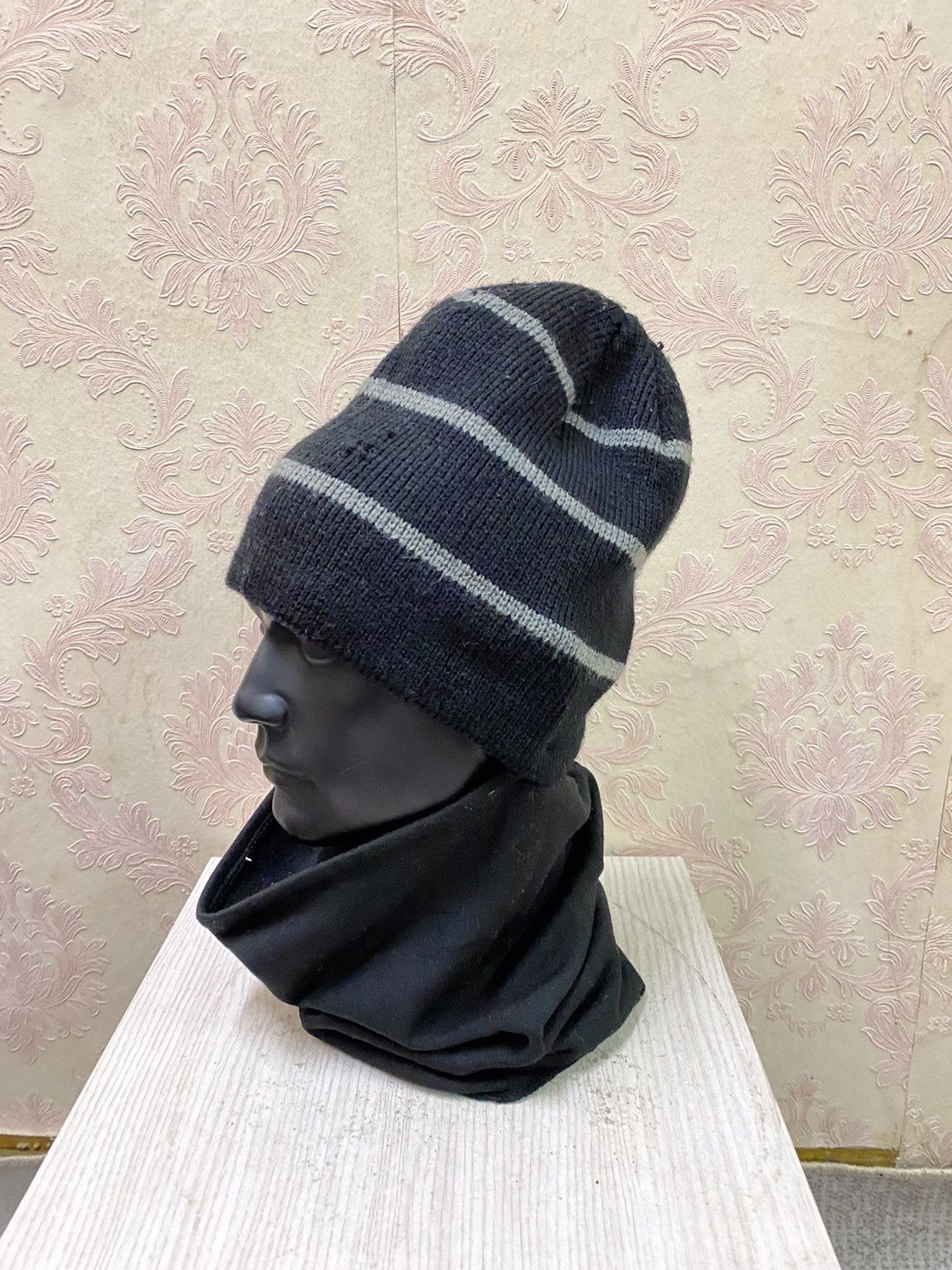Japanese Brand × Kapital × Vintage Japanese Brand Balaclava Masked Beanie Hat Size ONE SIZE - 3 Thumbnail