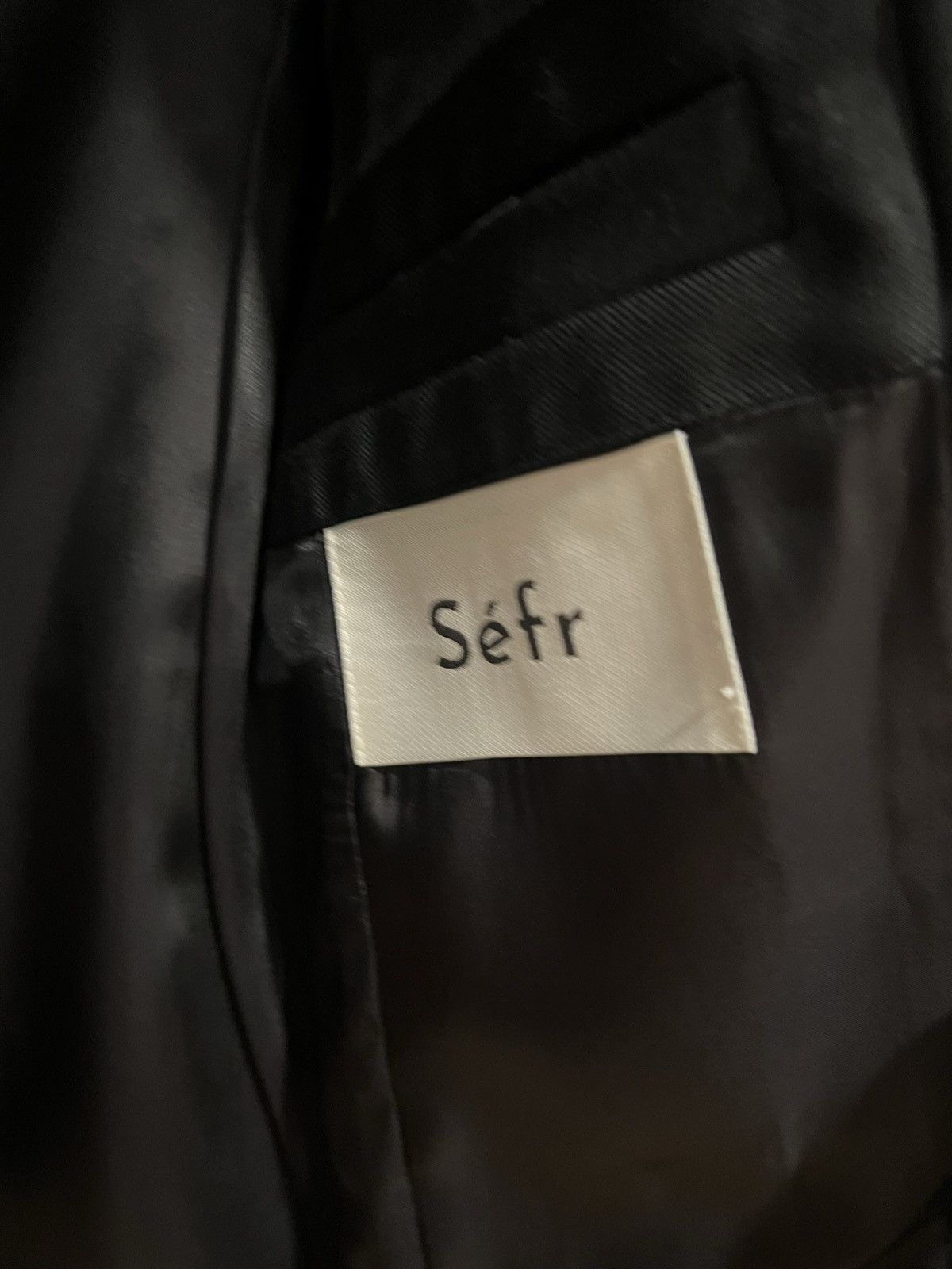 Sefr Sefr Power Blazer Black sz Medium suit Size 40R - 3 Thumbnail