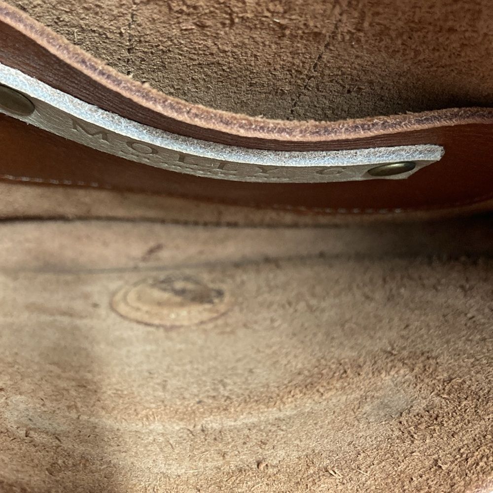 Molly Goddard Molly G Clementine Crossbody Whiskey Colored Saddle Leather Size ONE SIZE - 12 Thumbnail
