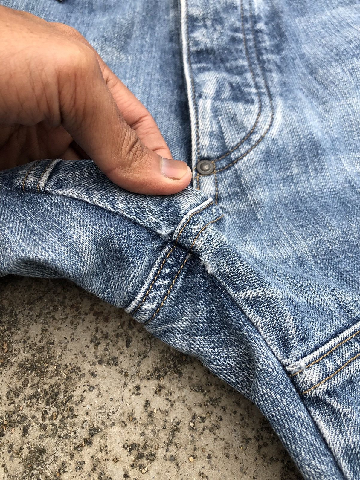 G-Star VINTAGE GSTAR BIKERS DENIM Size US 33 - 4 Thumbnail