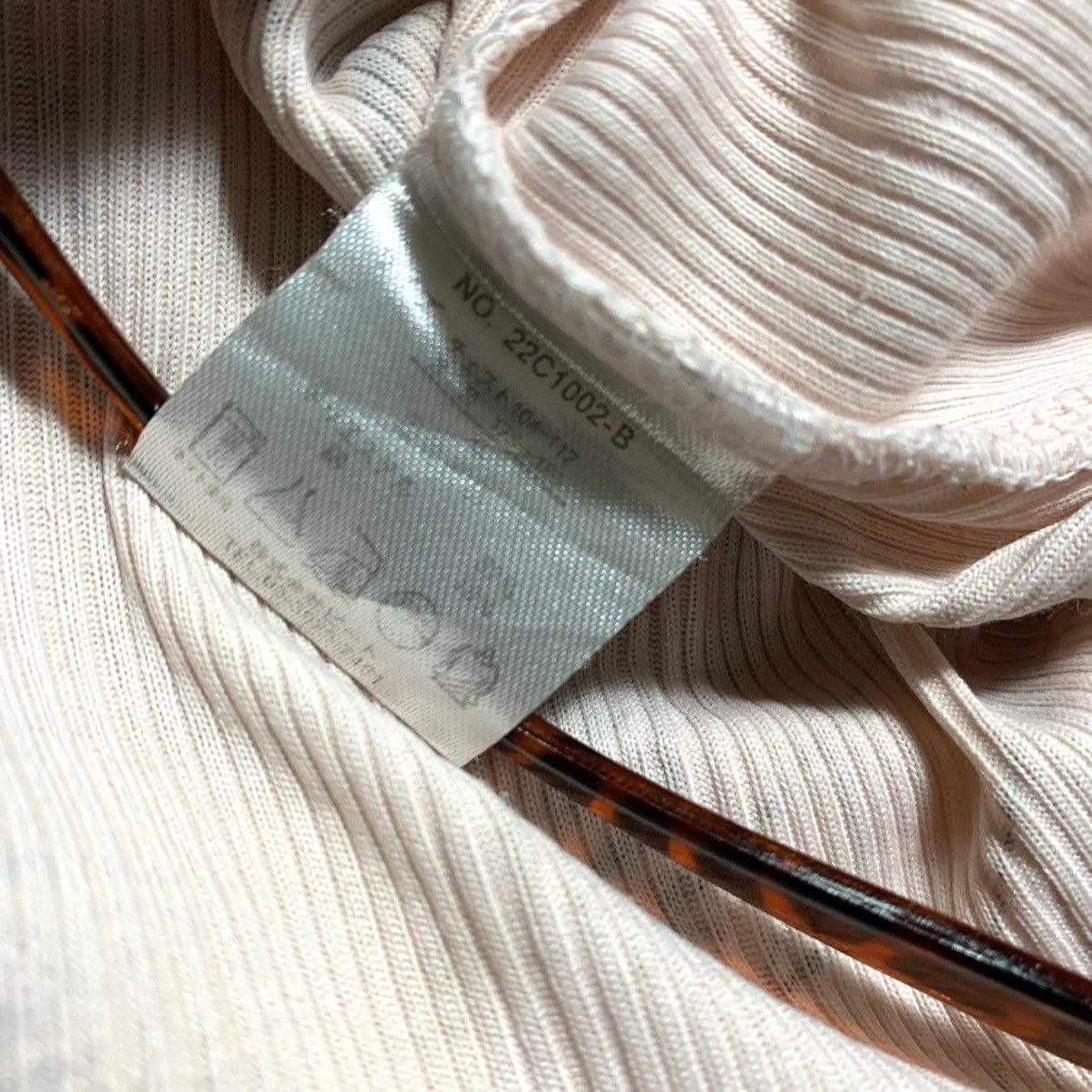 Japanese Brand Impala Henley Tee White Stripe Poem Japanese Brand Size US XL / EU 56 / 4 - 7 Thumbnail