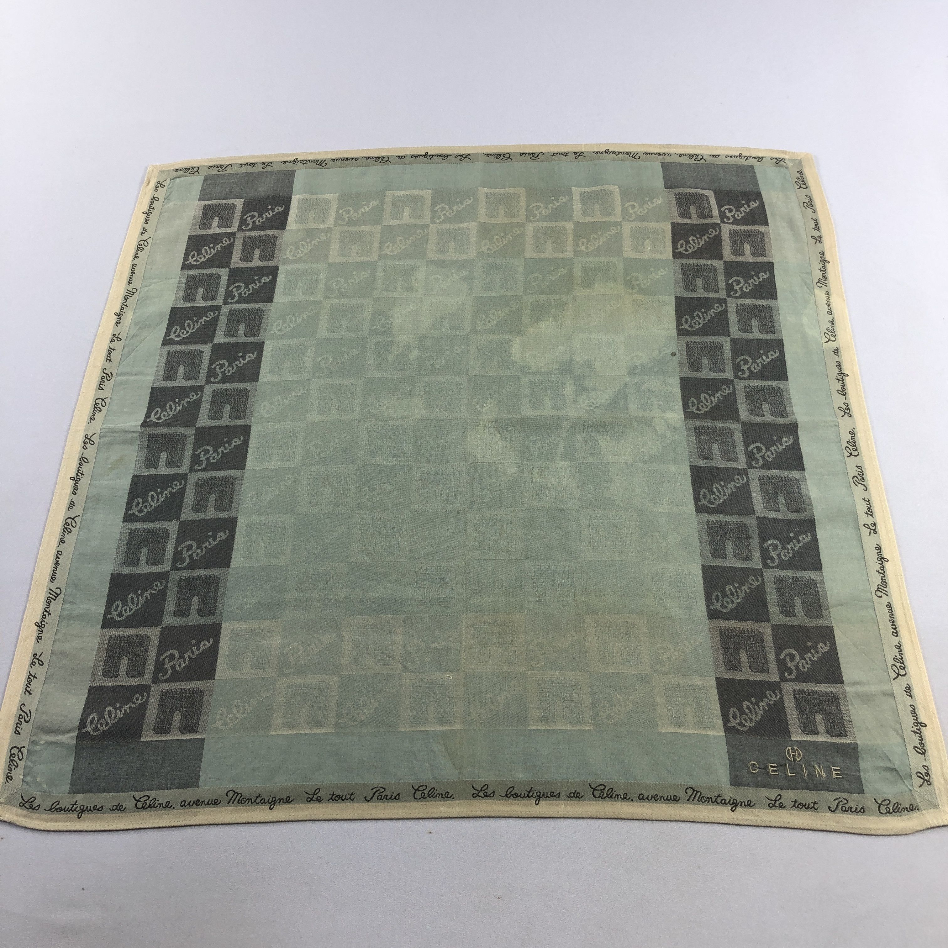 Celine × Vintage CeLIne Handkerchief Neckerchief Bandana H2563 Size ONE SIZE - 1 Thumbnail