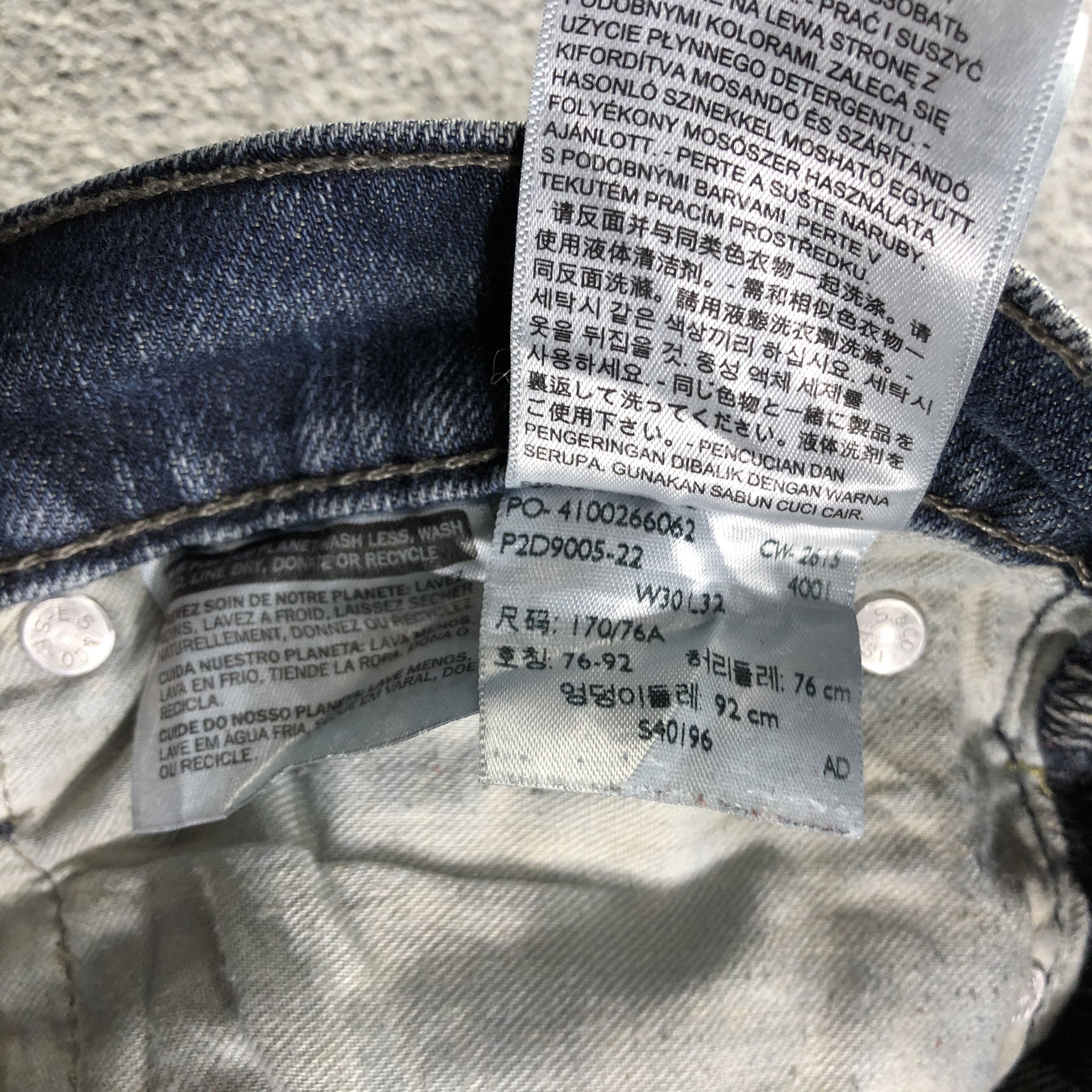 Levi's Vintage Levis 511 Jeans-J3328 Size US 31 - 10 Thumbnail