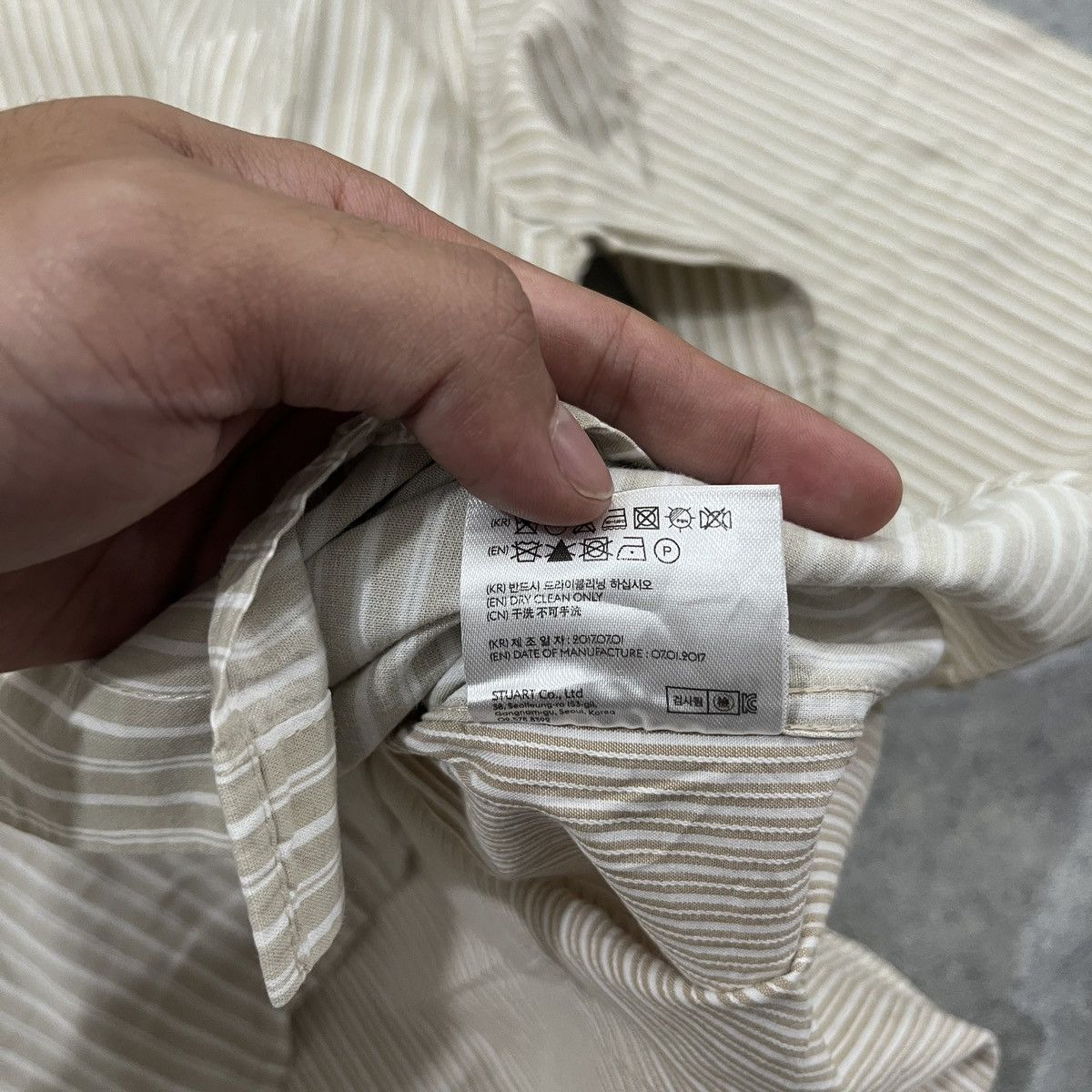 Andersson Bell Andersson Bell Stripe Box Shirt Size US M / EU 48-50 / 2 - 6 Thumbnail