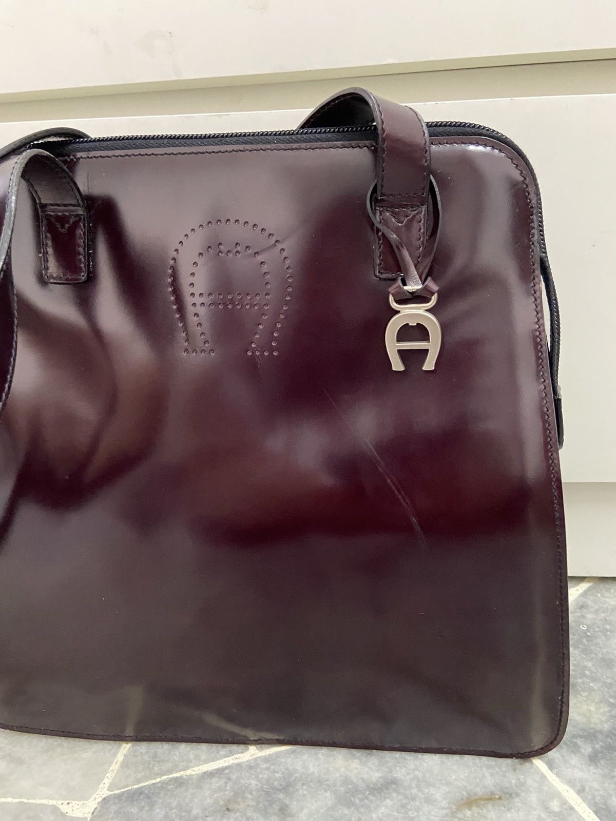 Aigner Vintage Aigner Leather Sling Shoulder Bag Size ONE SIZE - 2 Thumbnail