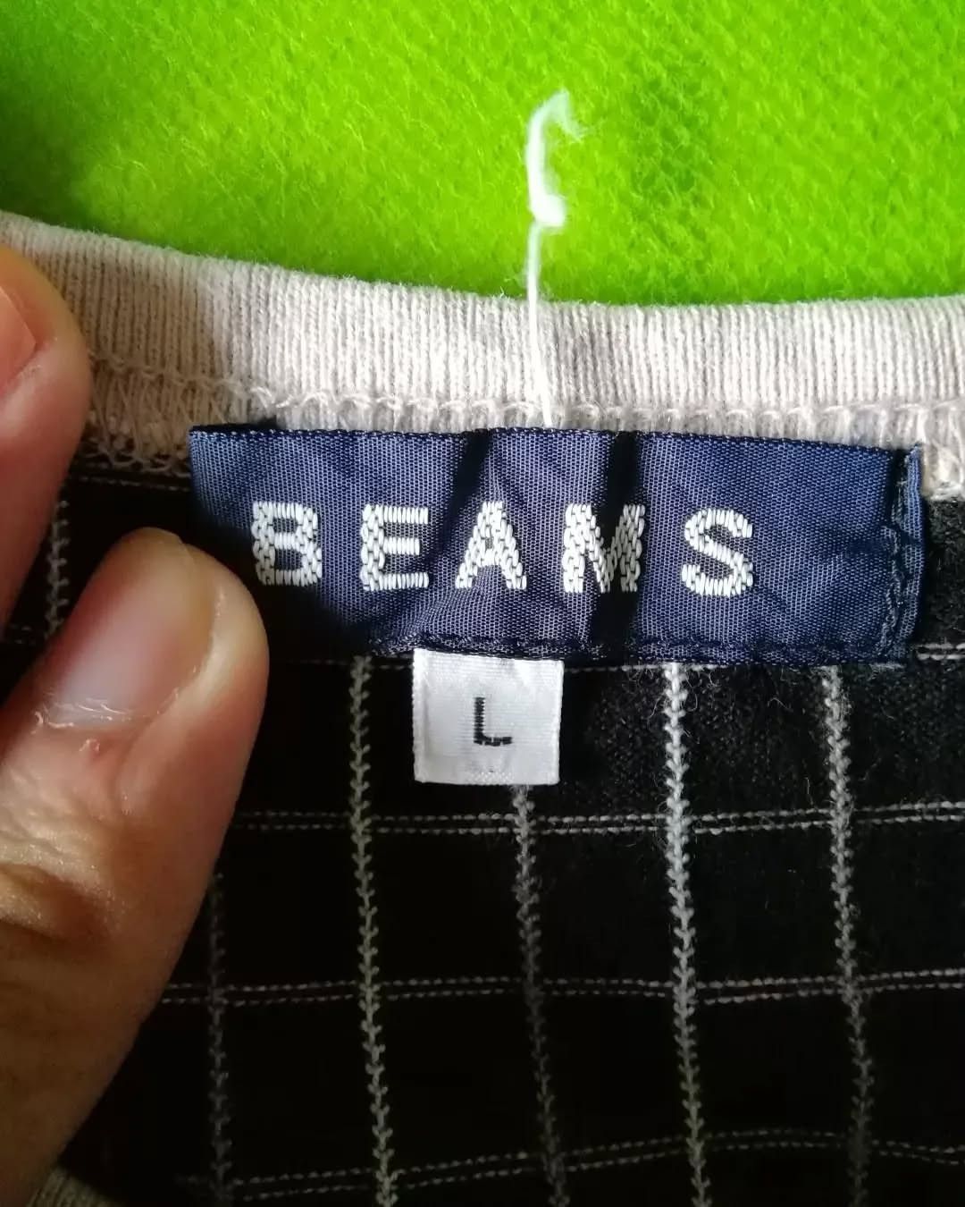 Beams Japan × Beams Plus × Japanese Brand Beams Black Plaid Tanktop Sleeveless Size L / US 10 / IT 46 - 3 Thumbnail