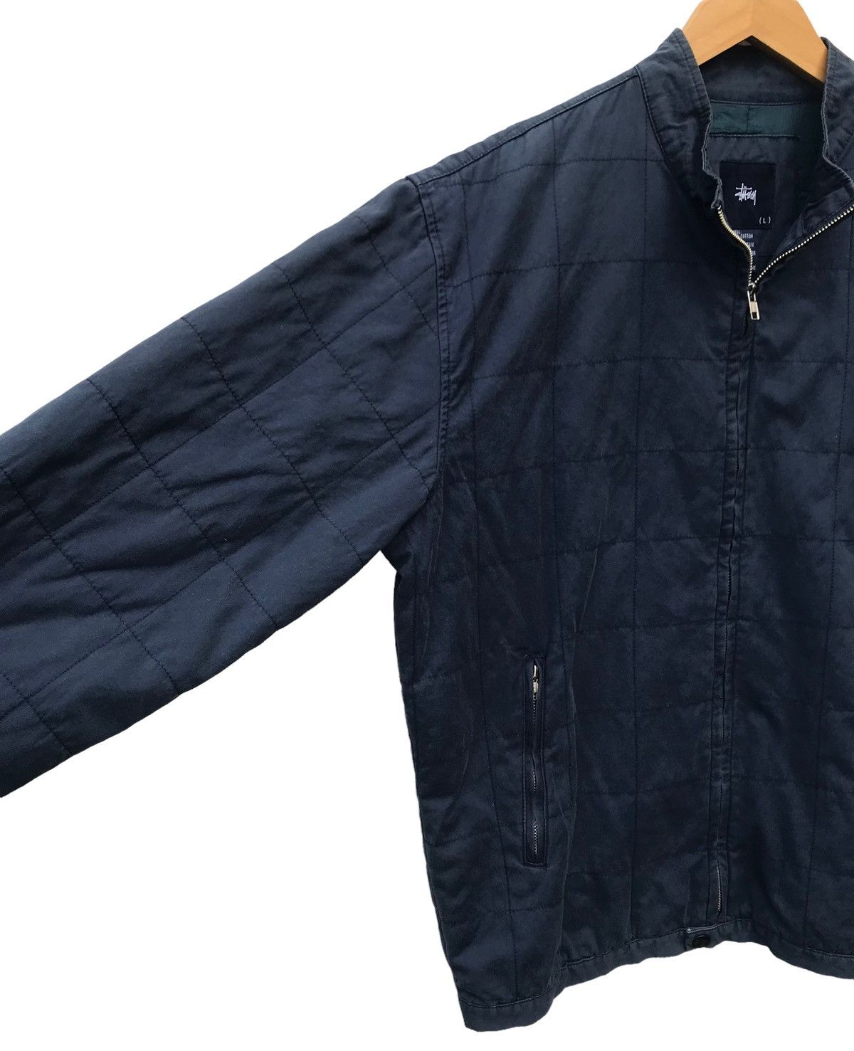 Stussy Stussy Faded Jacket Stussy Streetwear Skate Very Worn Jacket Size US L / EU 52-54 / 3 - 3 Thumbnail