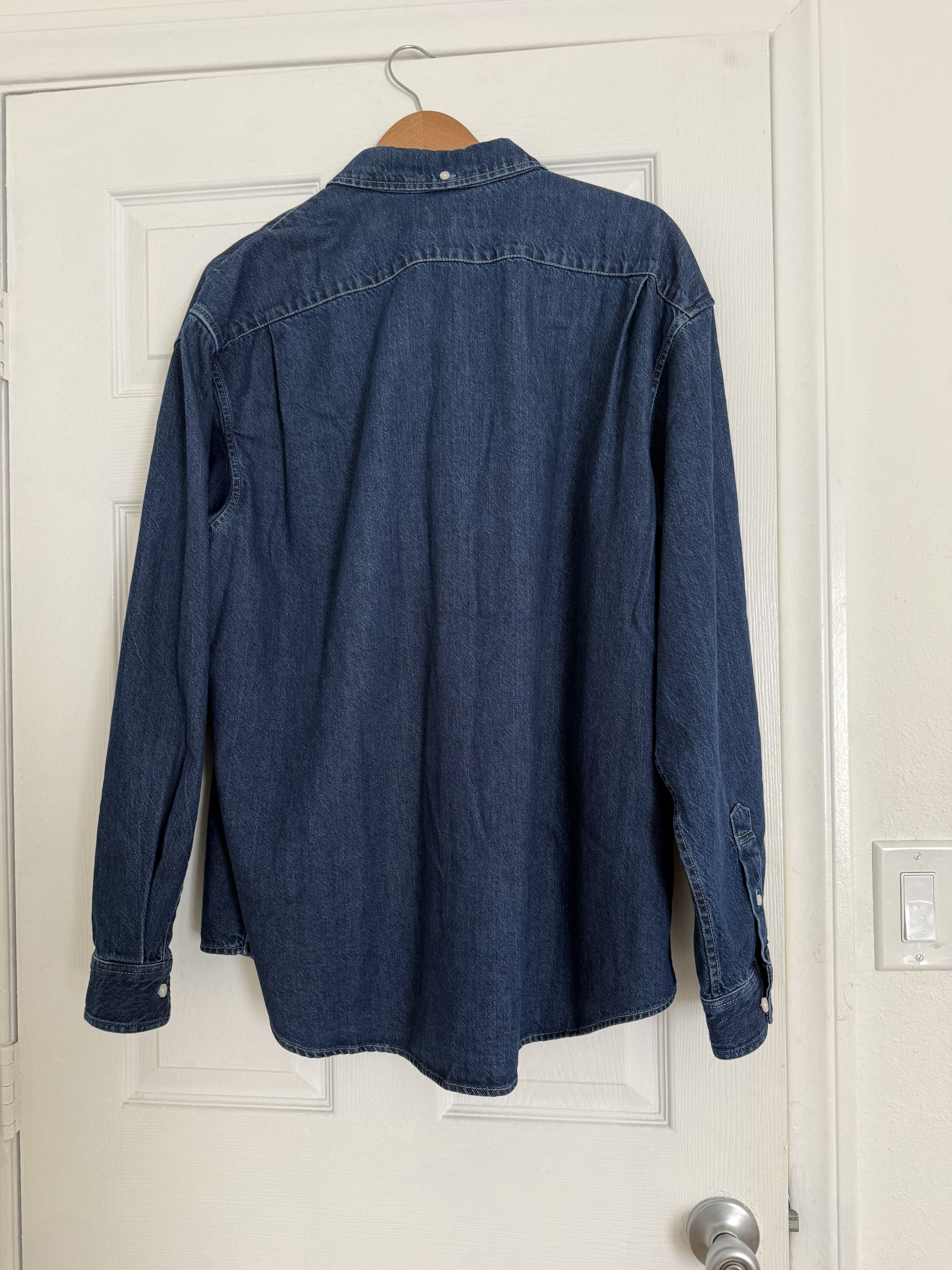 Supreme Small Box Denim Shirt FW 25 Size US L / EU 52-54 / 3 - 2 Thumbnail
