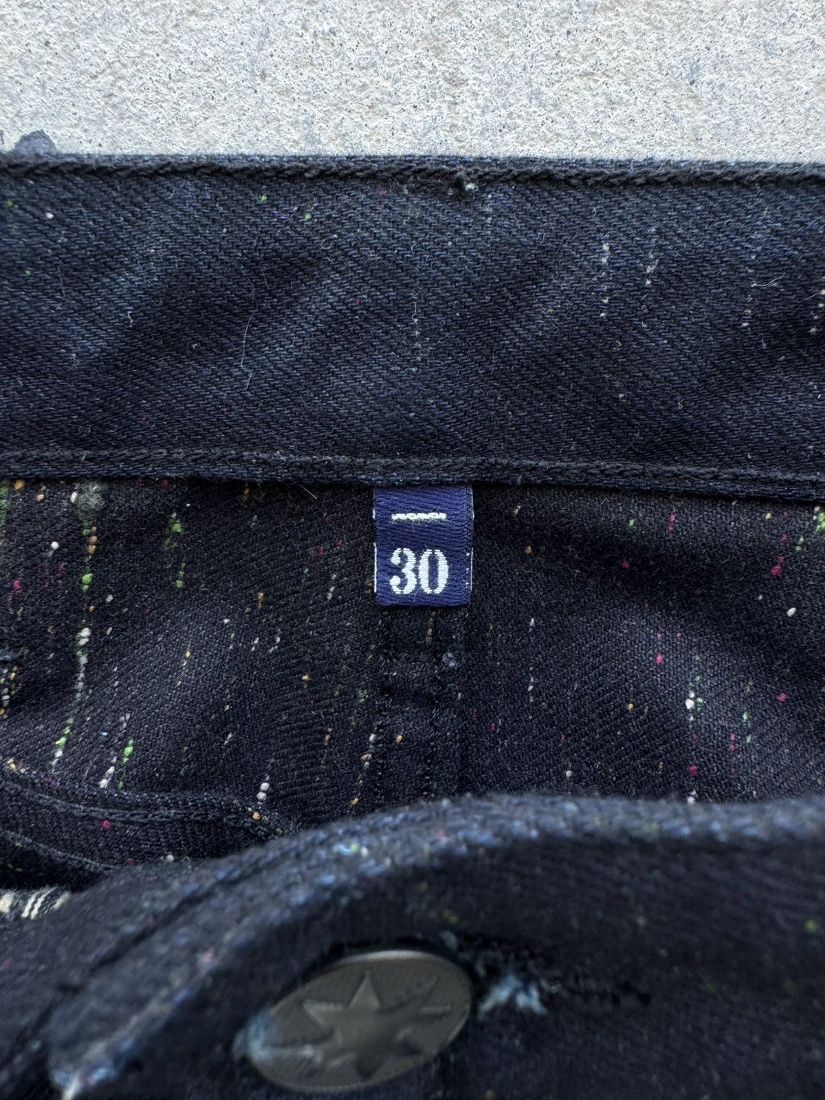Freenote Cloth Freenote Cloth - wilkes western 14 ounce raw fleck denim Size US 30 / EU 46 - 3 Thumbnail