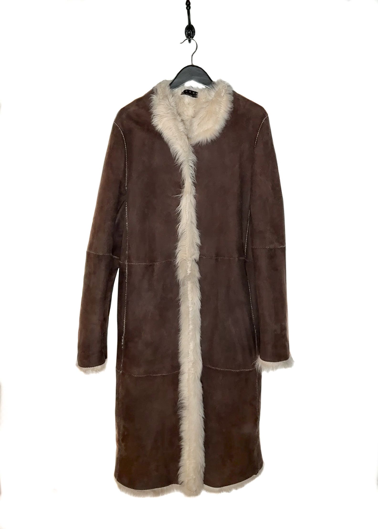 Marni Marni Brown Suede & Shearling Coat Size M / US 6-8 / IT 42-44 - 1 Thumbnail