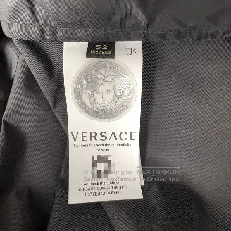 Versace Versace Main line men's hooded jacket coat Size US L / EU 52-54 / 3 - 7 Thumbnail