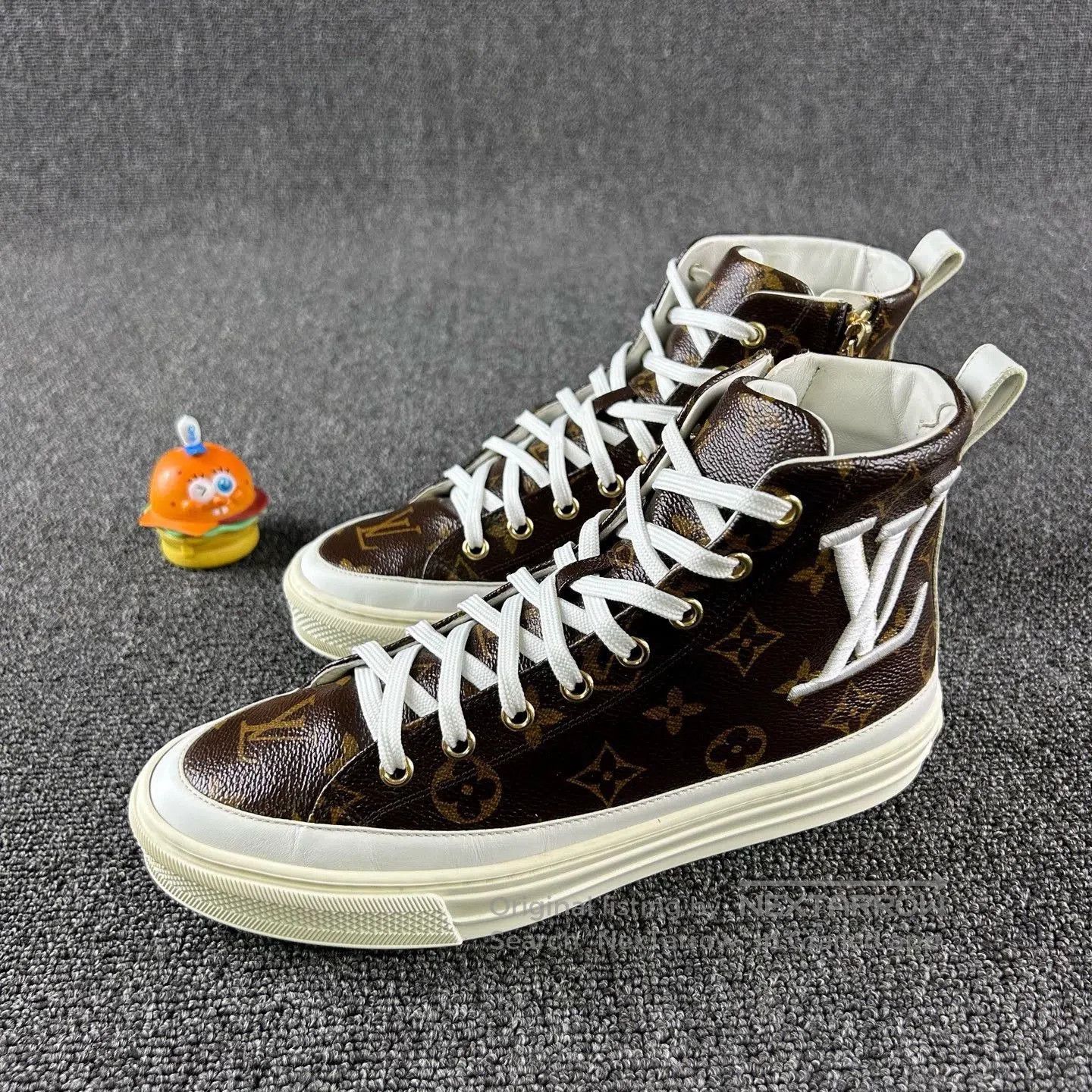 Louis Vuitton Louis Vuitton High-Top Sneakers. Size US 6.5 / EU 39-40 - 1 Thumbnail