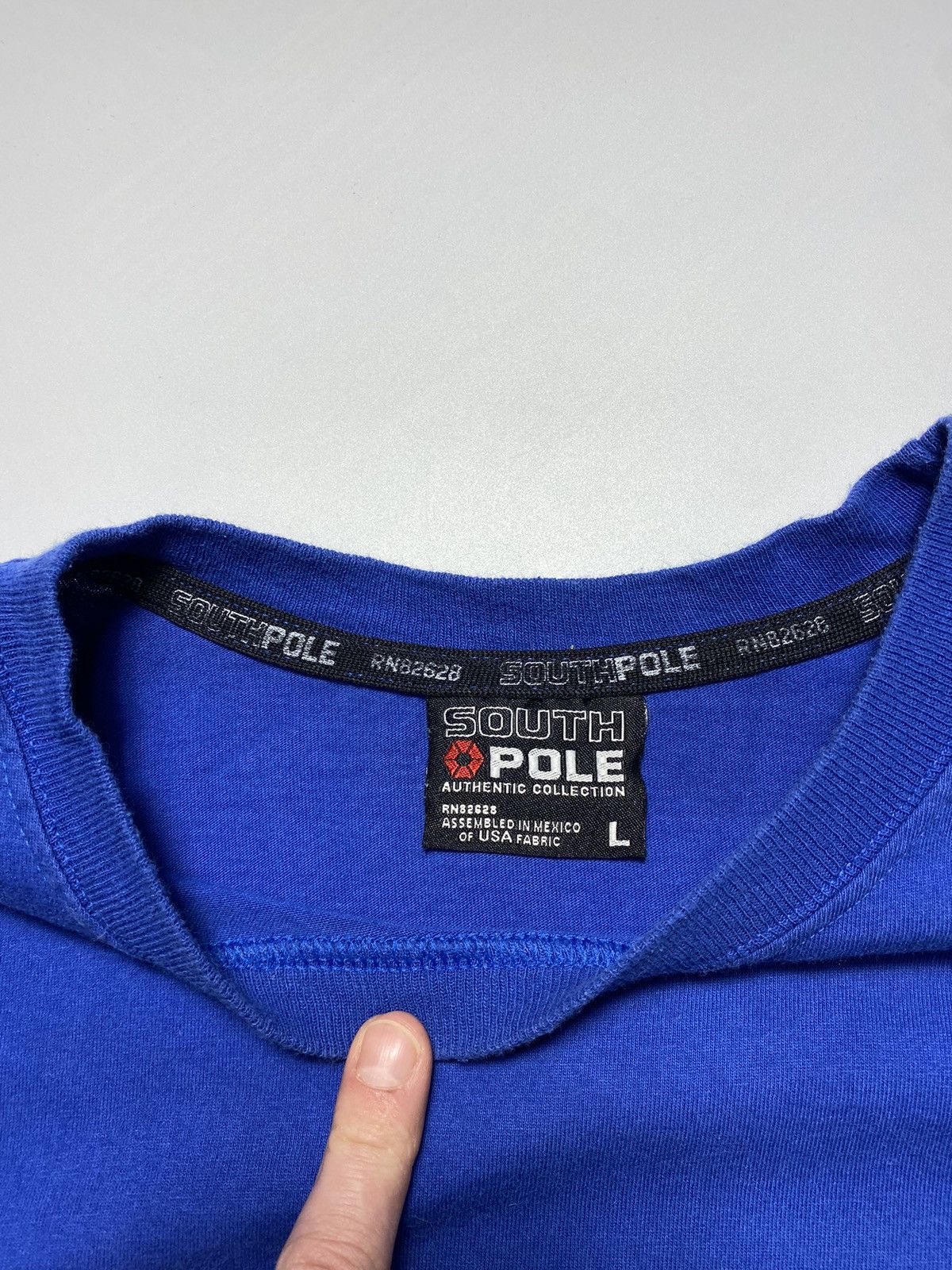 JNCO × Southpole × Vintage Vintage Southpole big logo oversized rap t-shirt size L Size US L / EU 52-54 / 3 - 6 Thumbnail