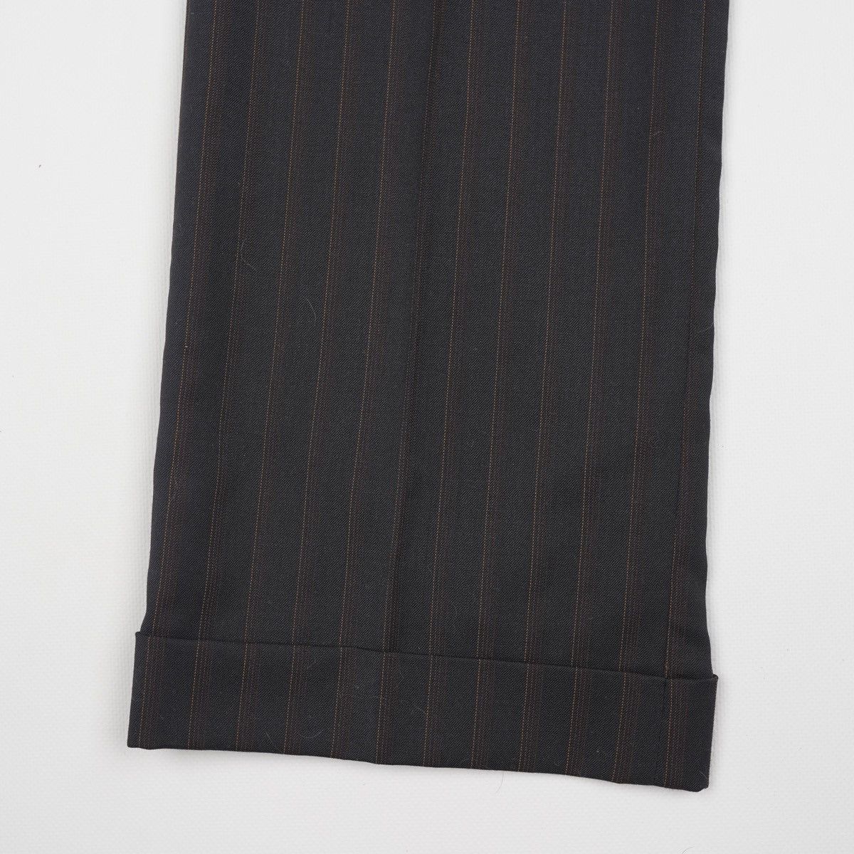 Dolce & Gabbana Dolce Gabbana Wool Striped Suit With Silk Blazer Pants Size M / US 6-8 / IT 42-44 - 19 Thumbnail