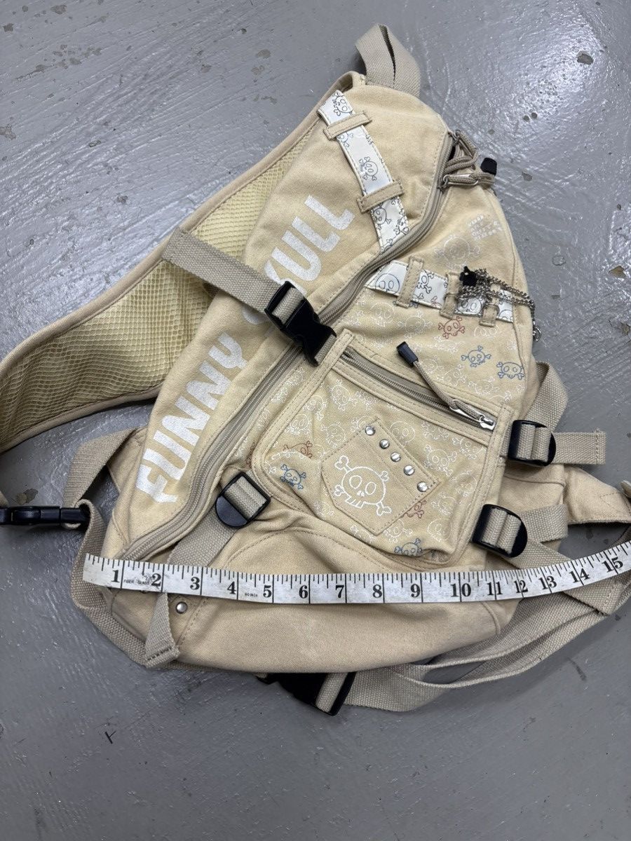 KMRii H Naoto Anarchy Style Vintage Y2K Grunge Crossbody Skull Bag Size ONE SIZE - 9 Thumbnail