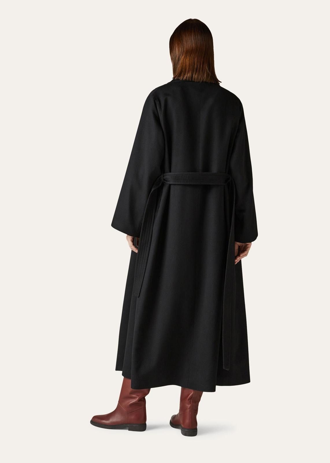 Loro Piana o1srvl11e1124 Cashmere Long Coat in Black Size XS / US 0-2 / IT 36-38 - 6 Thumbnail
