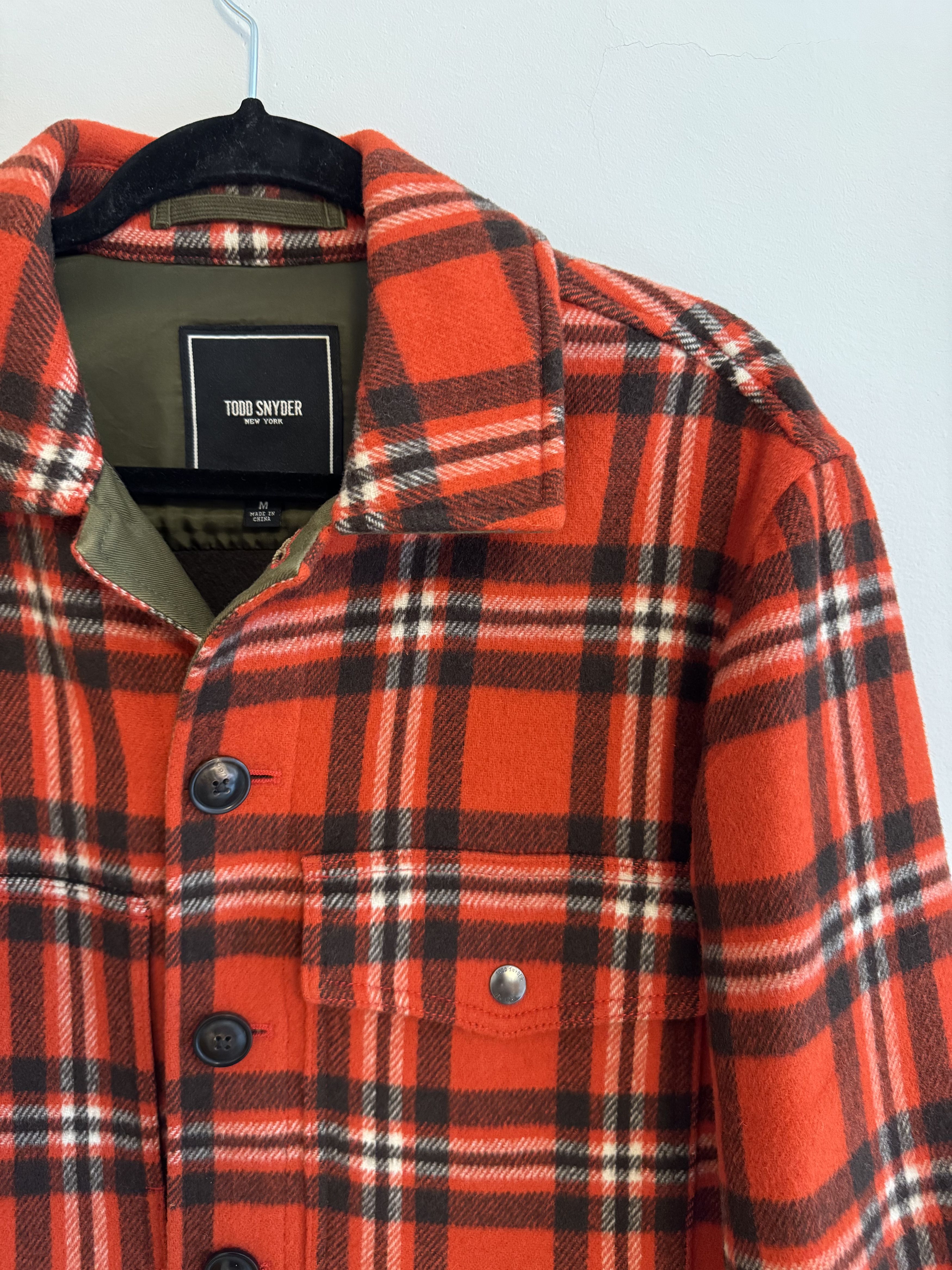 Todd Snyder Wool Plaid Cruiser Jacket Size US M / EU 48-50 / 2 - 2 Thumbnail