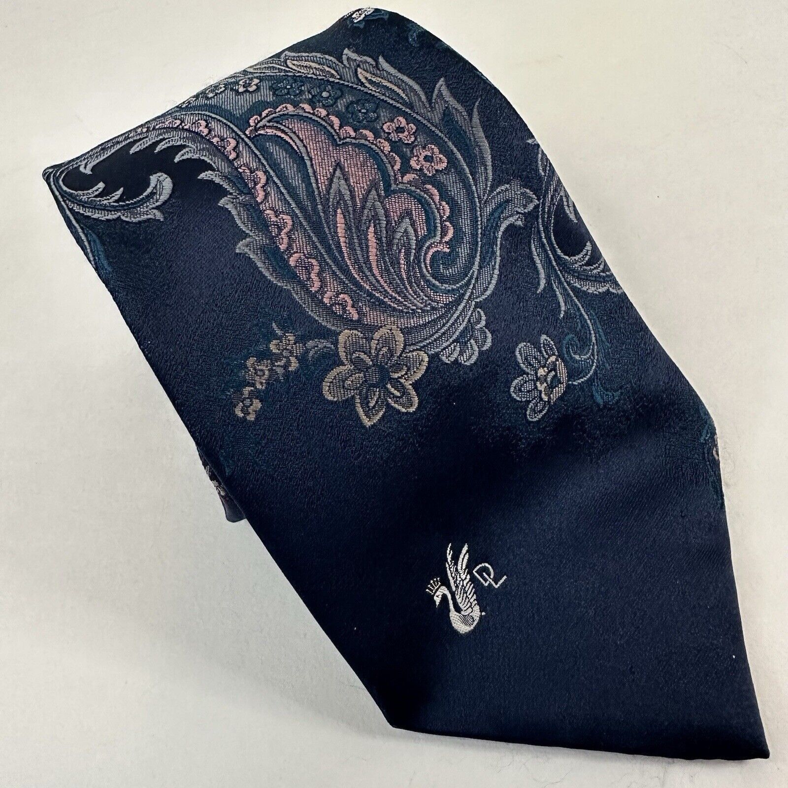 Other Don Loper Beverly Hills Tie Polyester Paisley Floral Preppy Size ONE SIZE - 13 Thumbnail