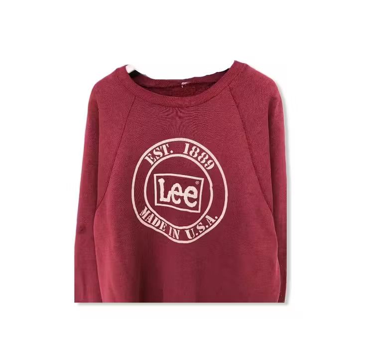 Lee × Vintage Vintage Lee Big logo Sweatshirt Size US L / EU 52-54 / 3 - 2 Thumbnail