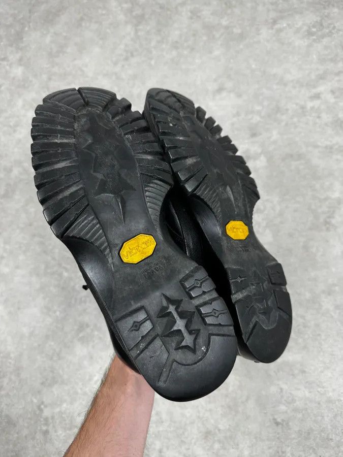 Prada FW2000 Prada Black Vibram Leather Boots Size US 10.5 / EU 43-44 - 6 Thumbnail