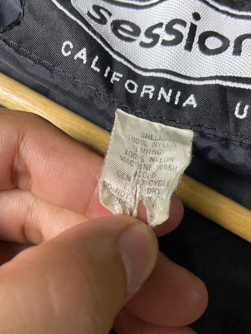Sessions Sessions Brand Two Tone Nylon Anorak Jacket (178) Size US M / EU 48-50 / 2 - 4 Thumbnail