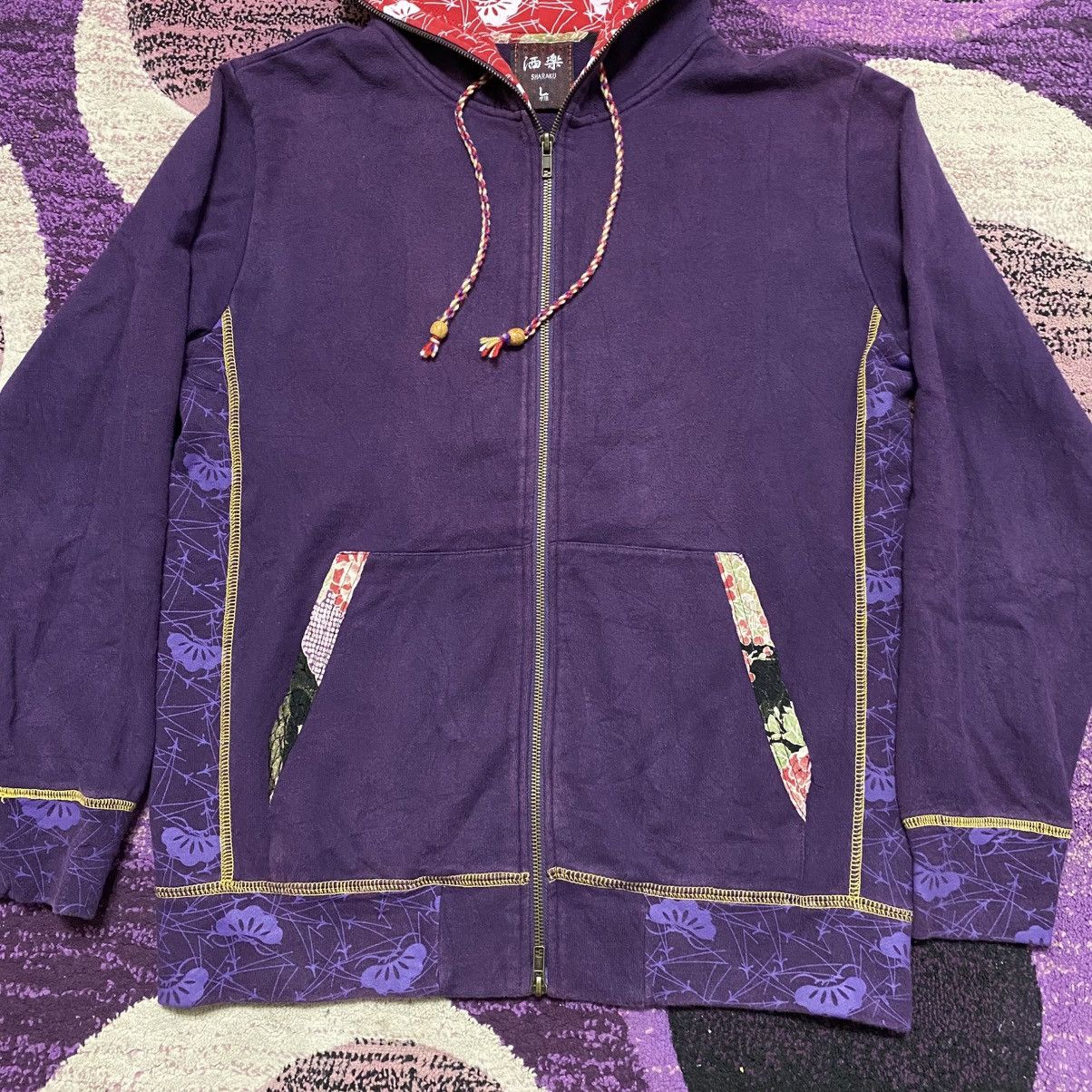 Other Rare Vintage Full Zipper Sharaku Japanese Style Hoodie Size US L / EU 52-54 / 3 - 3 Thumbnail