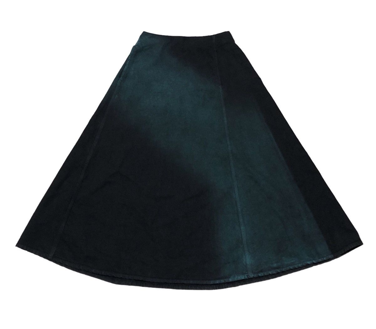 image of Maison Margiela Mm6 Maison Martin Margiela Black Denim Maxi Skirt, Women's (Size 26)