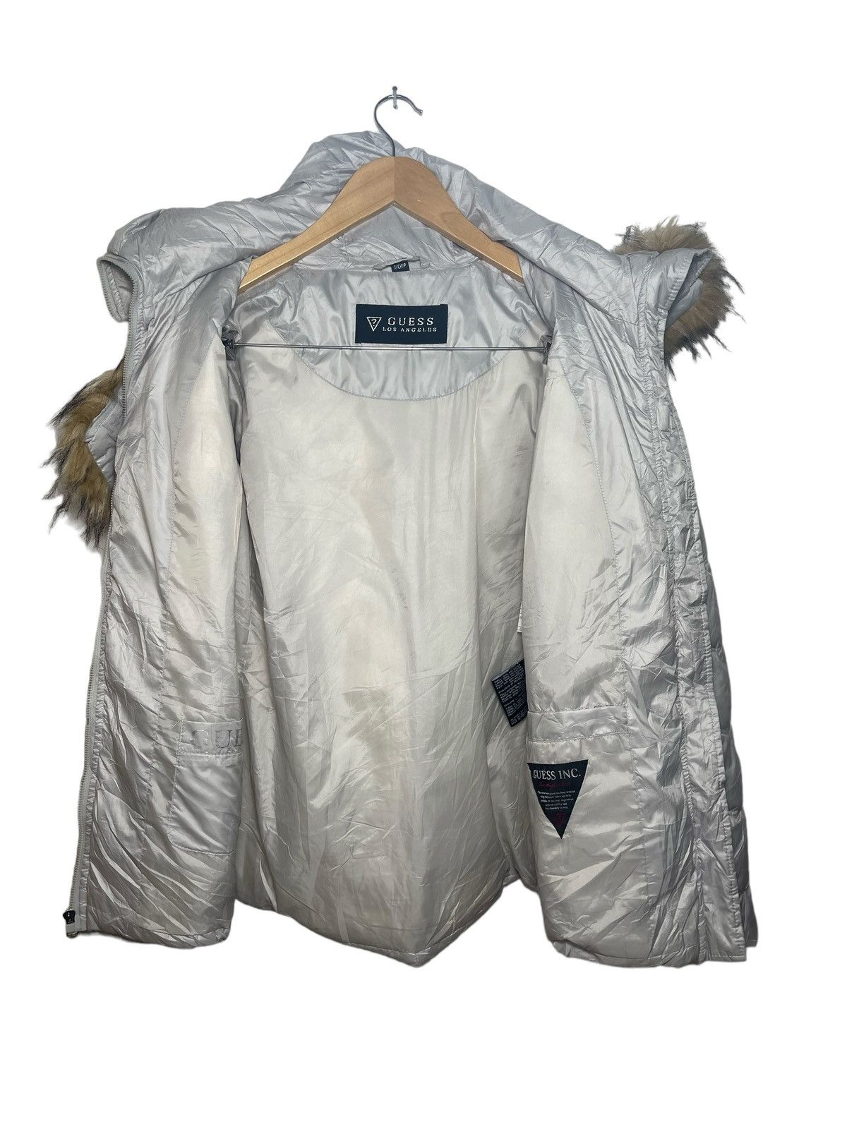 Guess Guess fur hoodies puffer jacket Size S / US 4 / IT 40 - 3 Thumbnail