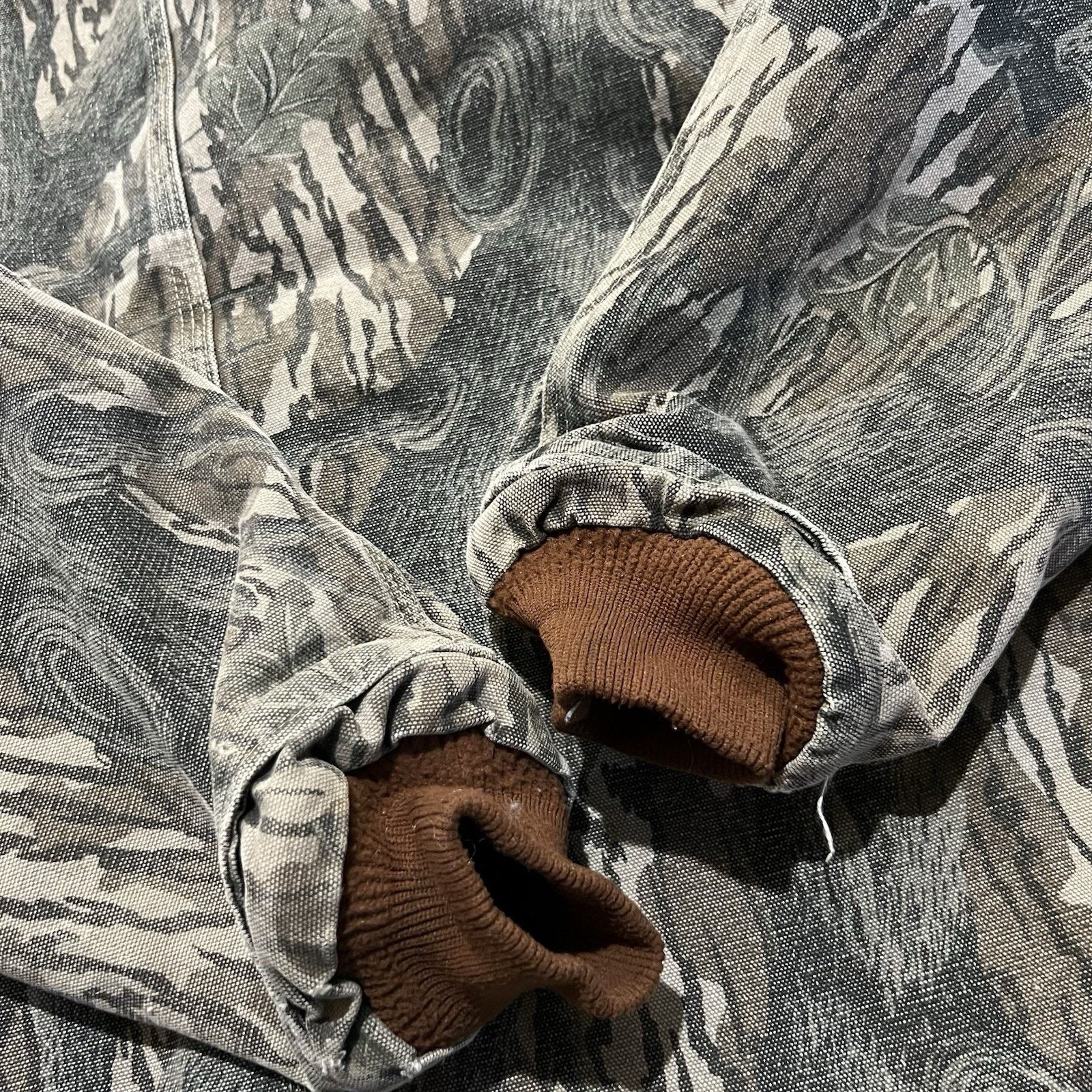 Carhartt VTG Carhartt J63 MOT Jacket 90s Mossy Oak Camo Treestand Size US L / EU 52-54 / 3 - 5 Thumbnail