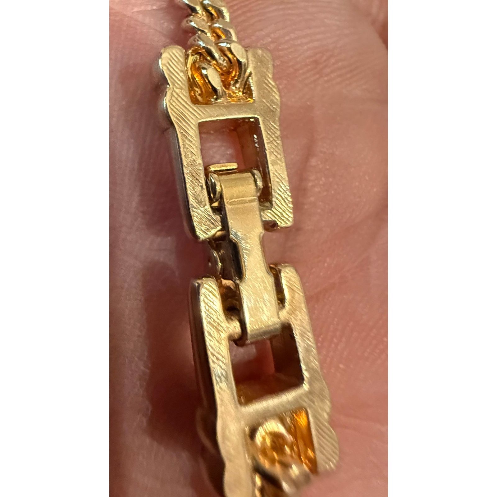 Swarovski Vintage Swarovski Gold Tone Crystal V Necklace 14” Size ONE SIZE - 4 Thumbnail