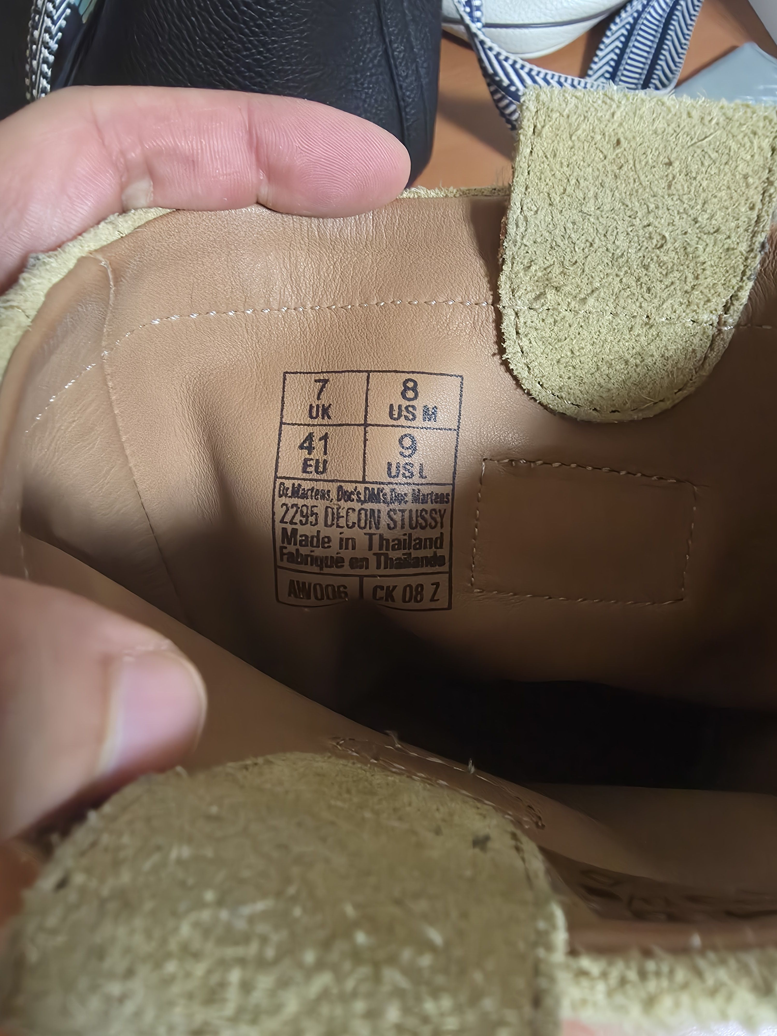 Dr. Martens Dr. Martens x Stussy engineered decon boots Size US 8 / EU 41 - 11 Thumbnail