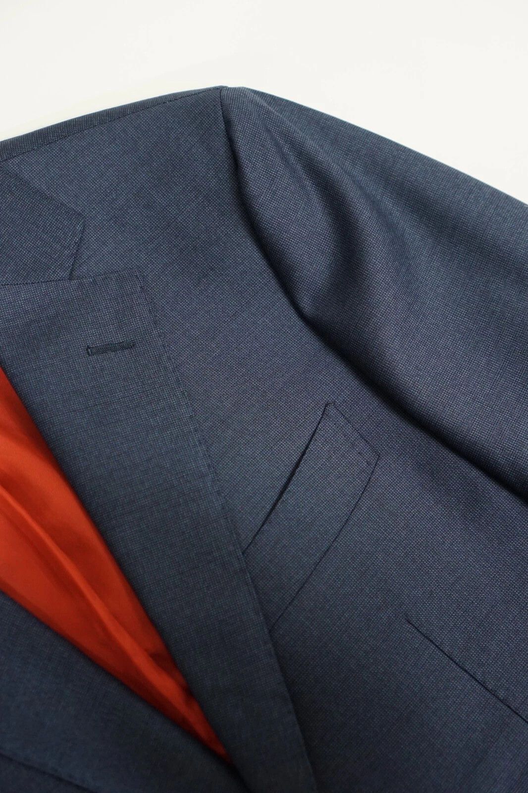 Suitsupply Men Suitsupply Blazer Sienna Ticket Pocket Blue Wool UK/US40 Size 40R - 3 Thumbnail