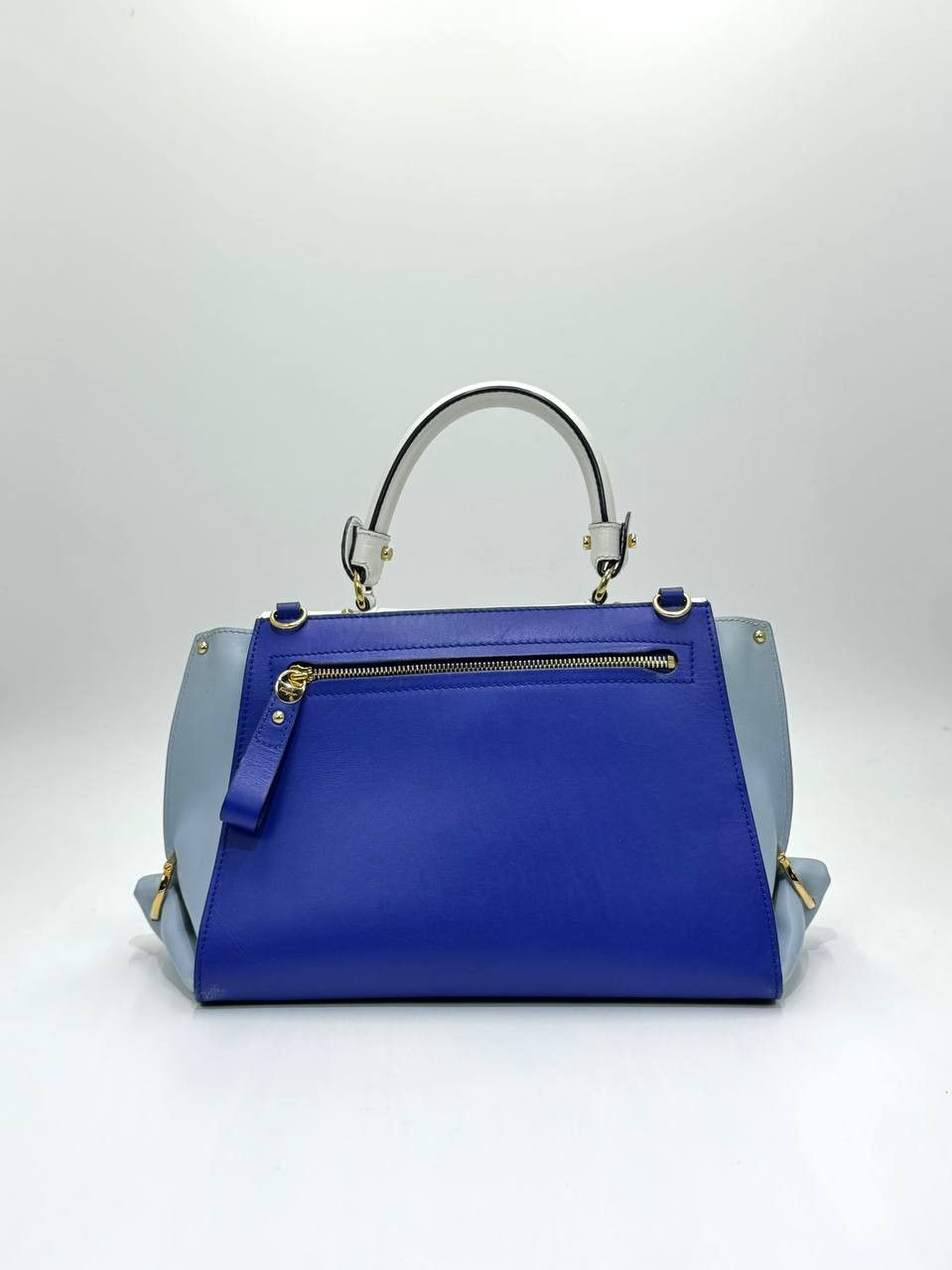 Salvatore Ferragamo Salvatore Ferragamo Medium Sofia Leather Satchel Size ONE SIZE - 25 Thumbnail