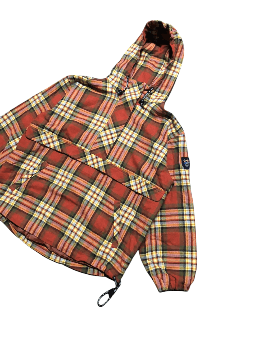 Japanese Brand 1998 Nagano Olimpic Japan Tartan Anorak Jacket Size M / US 6-8 / IT 42-44 - 6 Thumbnail
