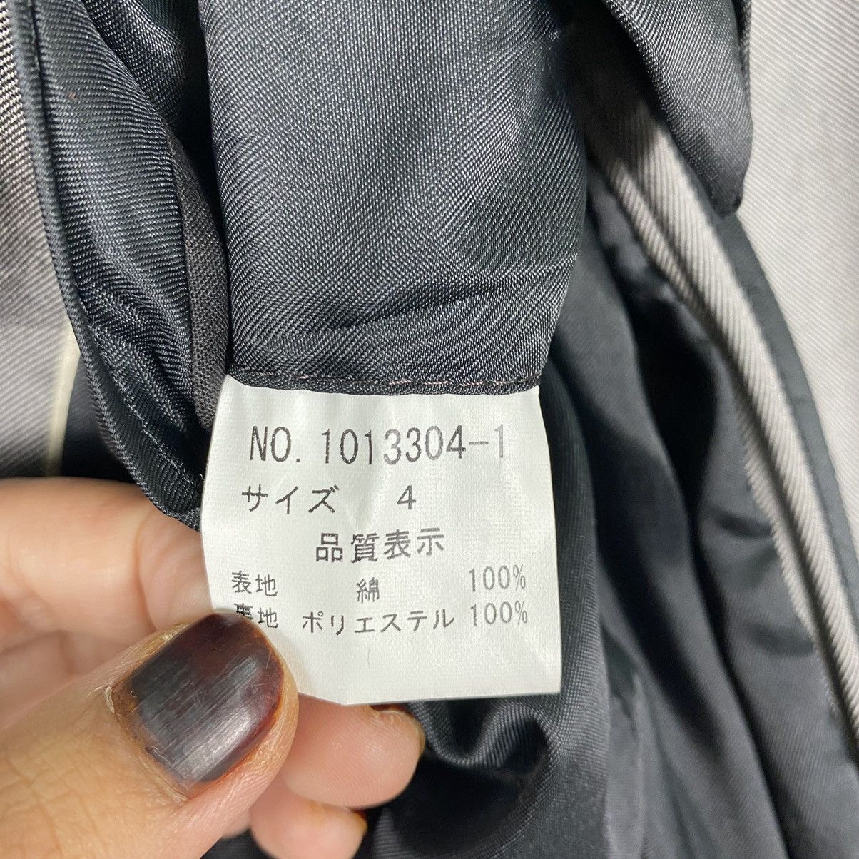 Issey Miyake Tete Homme By Issey Miyake Button Blazer For Women Size S / US 4 / IT 40 - 11 Thumbnail