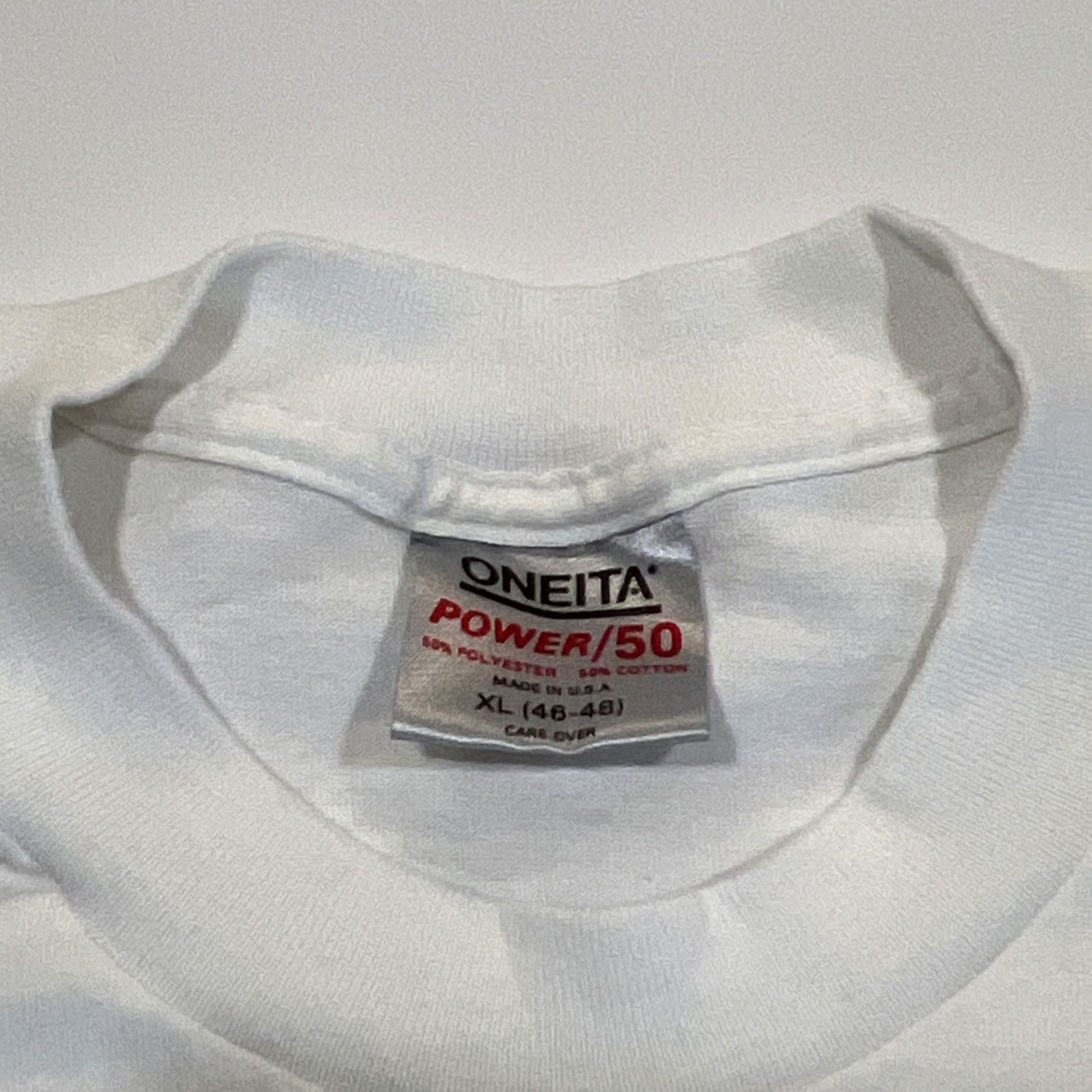 Vintage VINTAGE 1990 Rose Parade Shirt XL Graphic A World Of Harmony Single stitch White Unisex Cotton Original Tee Oneita Size US XL / EU 56 / 4 - 5 Thumbnail