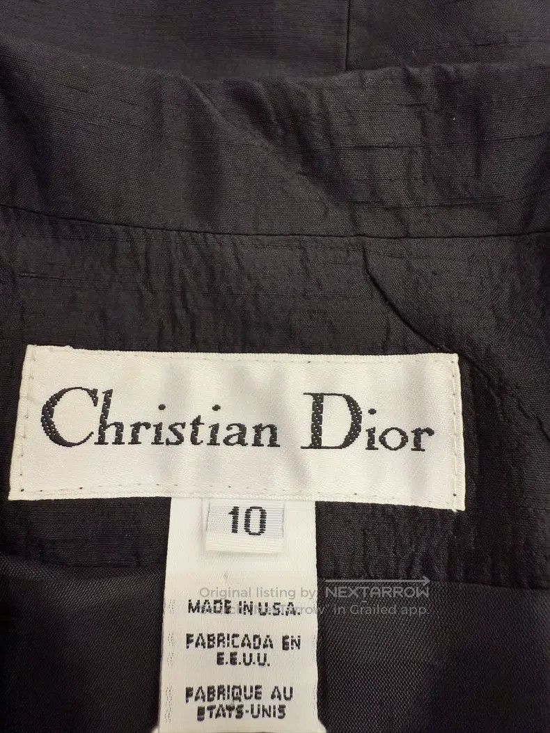 Dior Dior Size10 Short-sleeved suit Size XS / US 0-2 / IT 36-38 - 4 Thumbnail