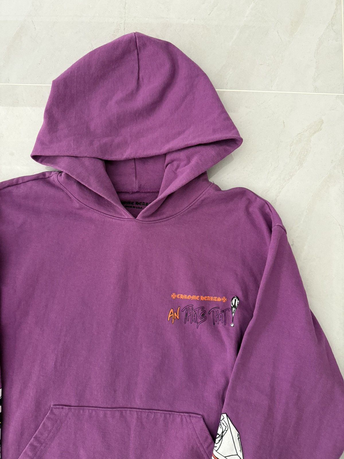 Chrome Hearts Chrome Hearts Mattyboy Purple Hoodie Sz.L Size US L / EU 52-54 / 3 - 5 Thumbnail