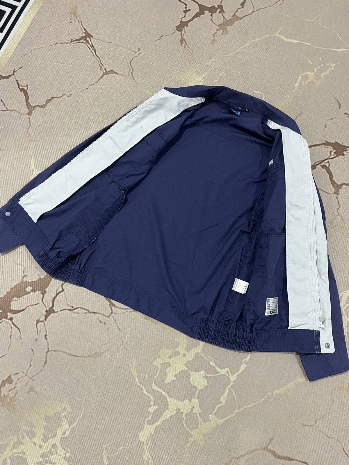 Japanese Brand Jichodo Ichimatsu Utility Work Jacket Navy L Size US L / EU 52-54 / 3 - 6 Thumbnail