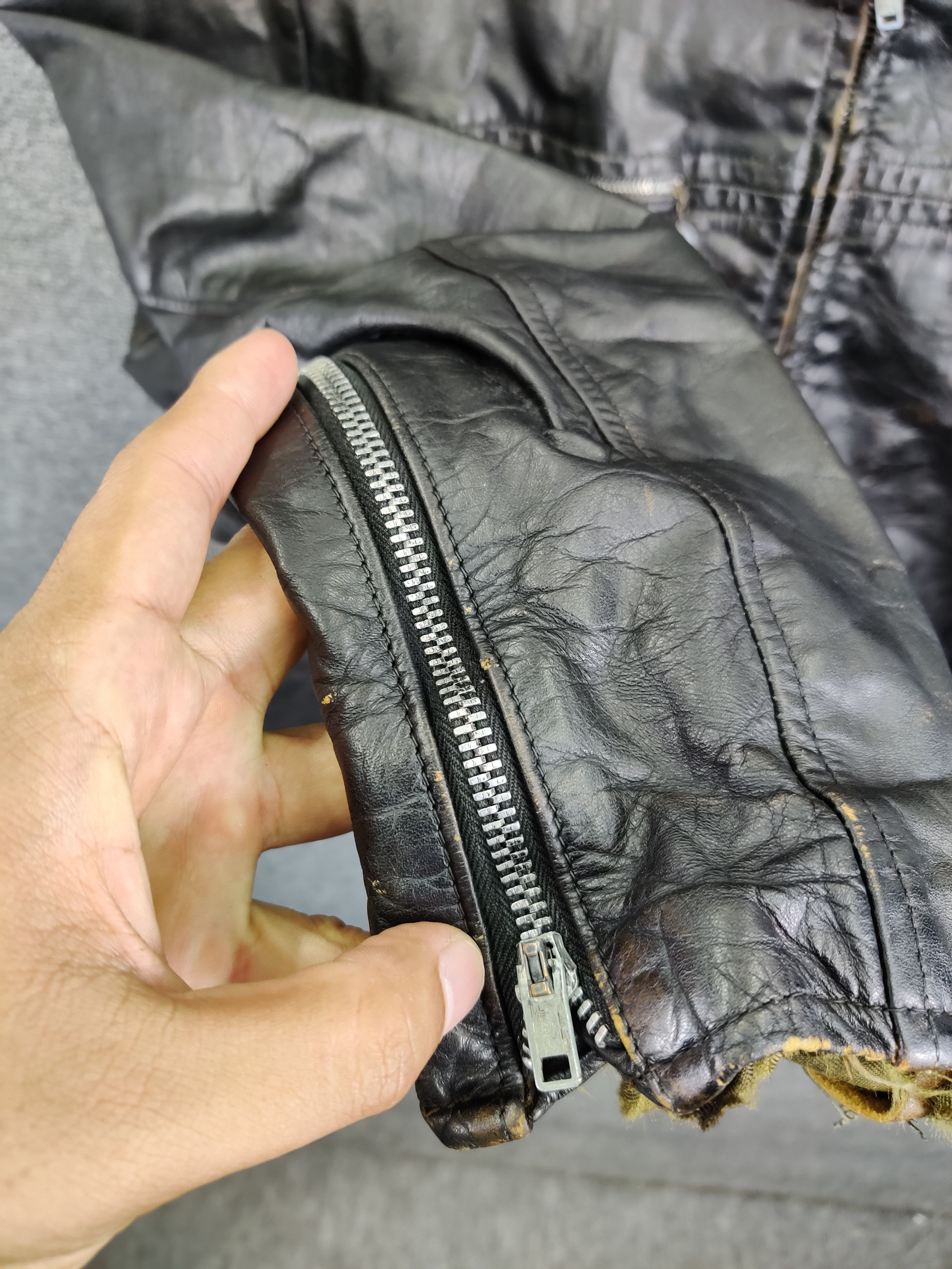 Harley Davidson Vintage 90s Harley Davidson Leather Motorcycle Bikers Jacket Size US M / EU 48-50 / 2 - 14 Thumbnail