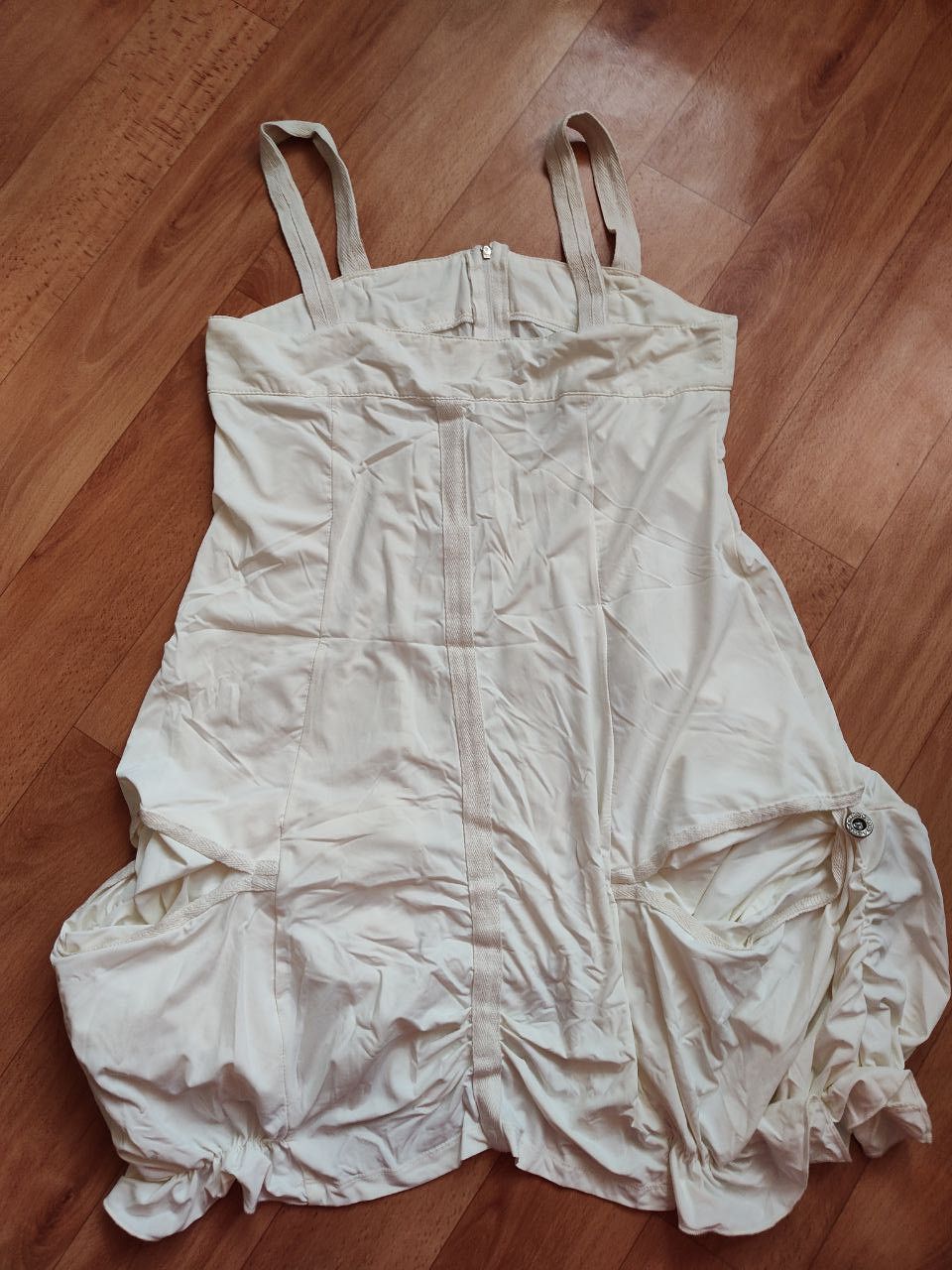 Other White Avant Garde Sundress Sz M NEW Size M / US 6-8 / IT 42-44 - 3 Thumbnail