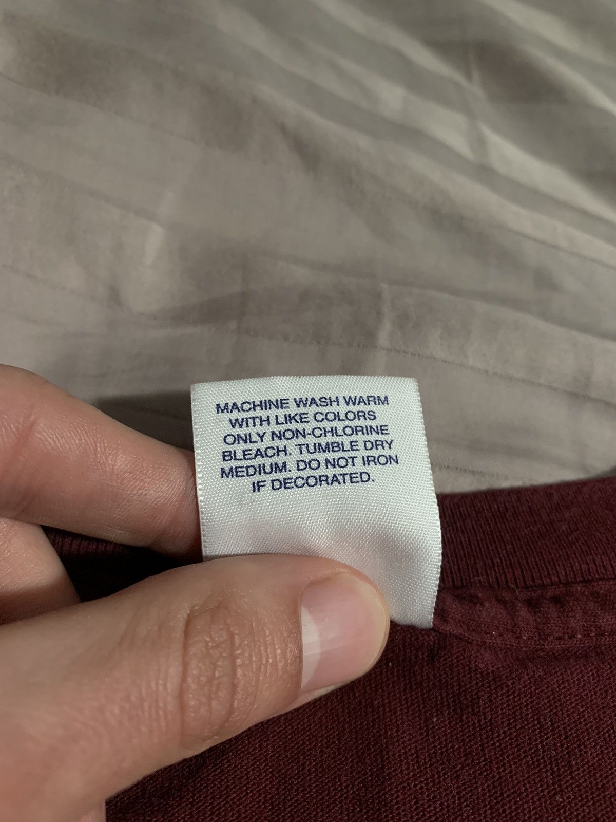 Antihero × Supreme SS16 Supreme Antihero Pocket Tee Burgandy Size US M / EU 48-50 / 2 - 5 Thumbnail