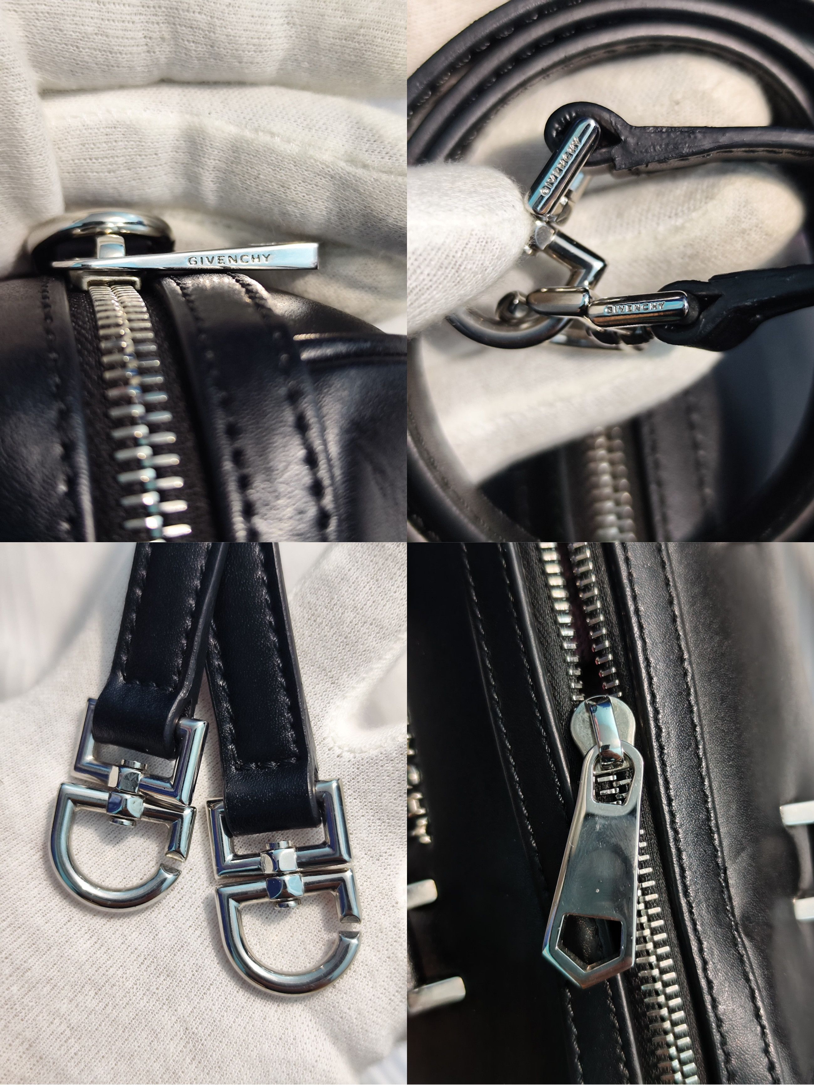 Givenchy Givenchy - Micro Calfskin Star Lucrezia Black Silver Size ONE SIZE - 11 Thumbnail