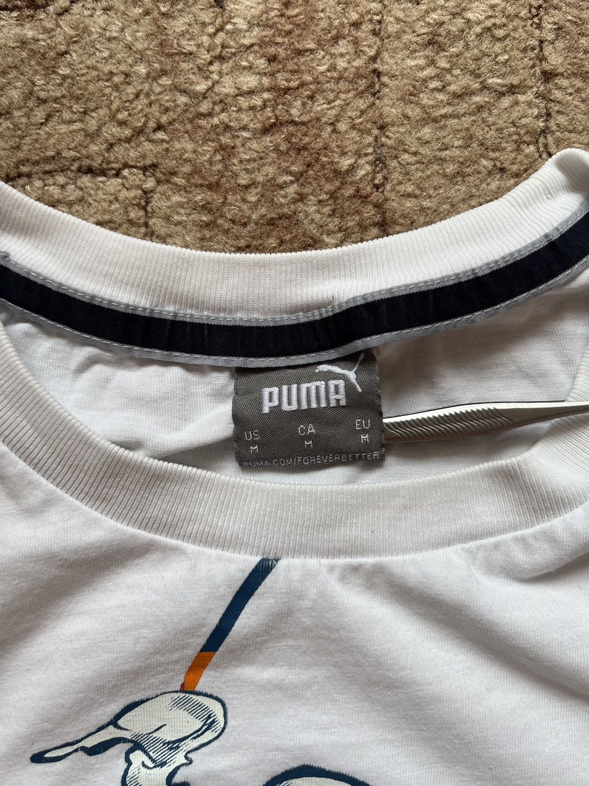 Puma × Red Bull Vintage Red Bull Racing F1 Puma Nascar White Big Logo Tee Size US M / EU 48-50 / 2 - 4 Thumbnail