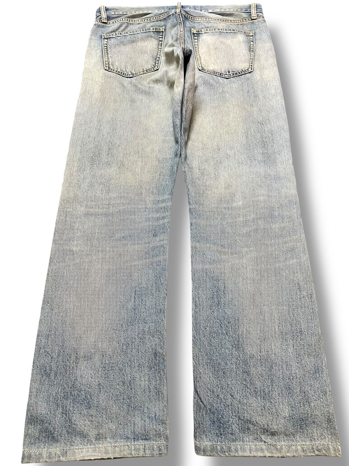 Uniqlo Vintage Uniqlo Selvedge Faded Distressed Denim Size US 33 - 6 Thumbnail