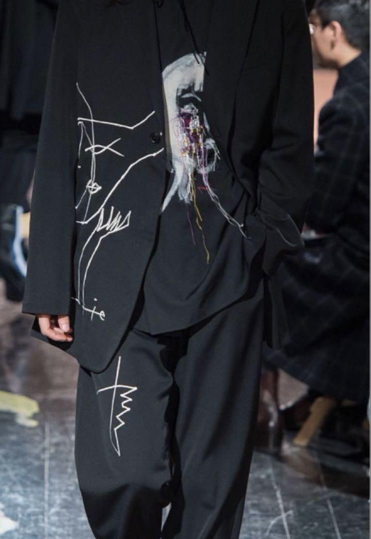 Yohji Yamamoto POUR HOMME 16aw RIE Design blouse shirts HR-B29-123 Size US L / EU 52-54 / 3 - 6 Thumbnail