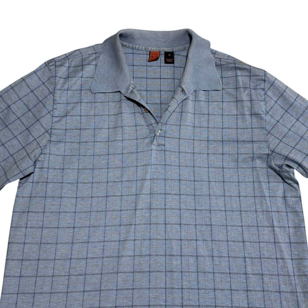 Bullock & Jones Bullock & Jones Crosshatch Multicolor Cotton Polo Shirt XL Size US XL / EU 56 / 4 - 2 Thumbnail
